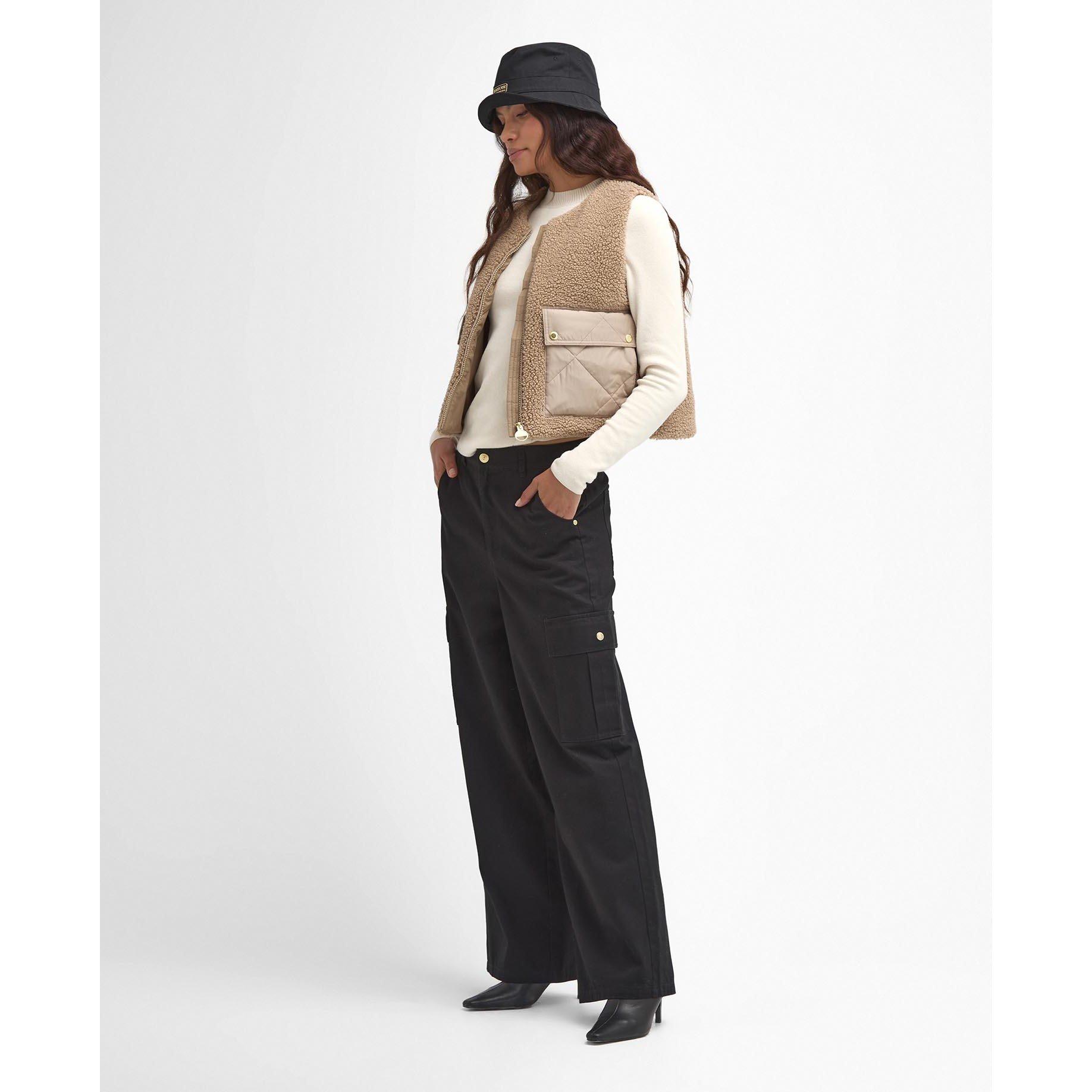 Light Trench - Barbour International - Women's Nyberg Fleece Sleeveless Gilet - 3