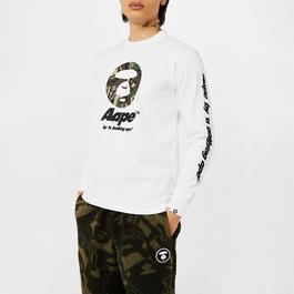 AAPE By Bape L S Tee Sn34