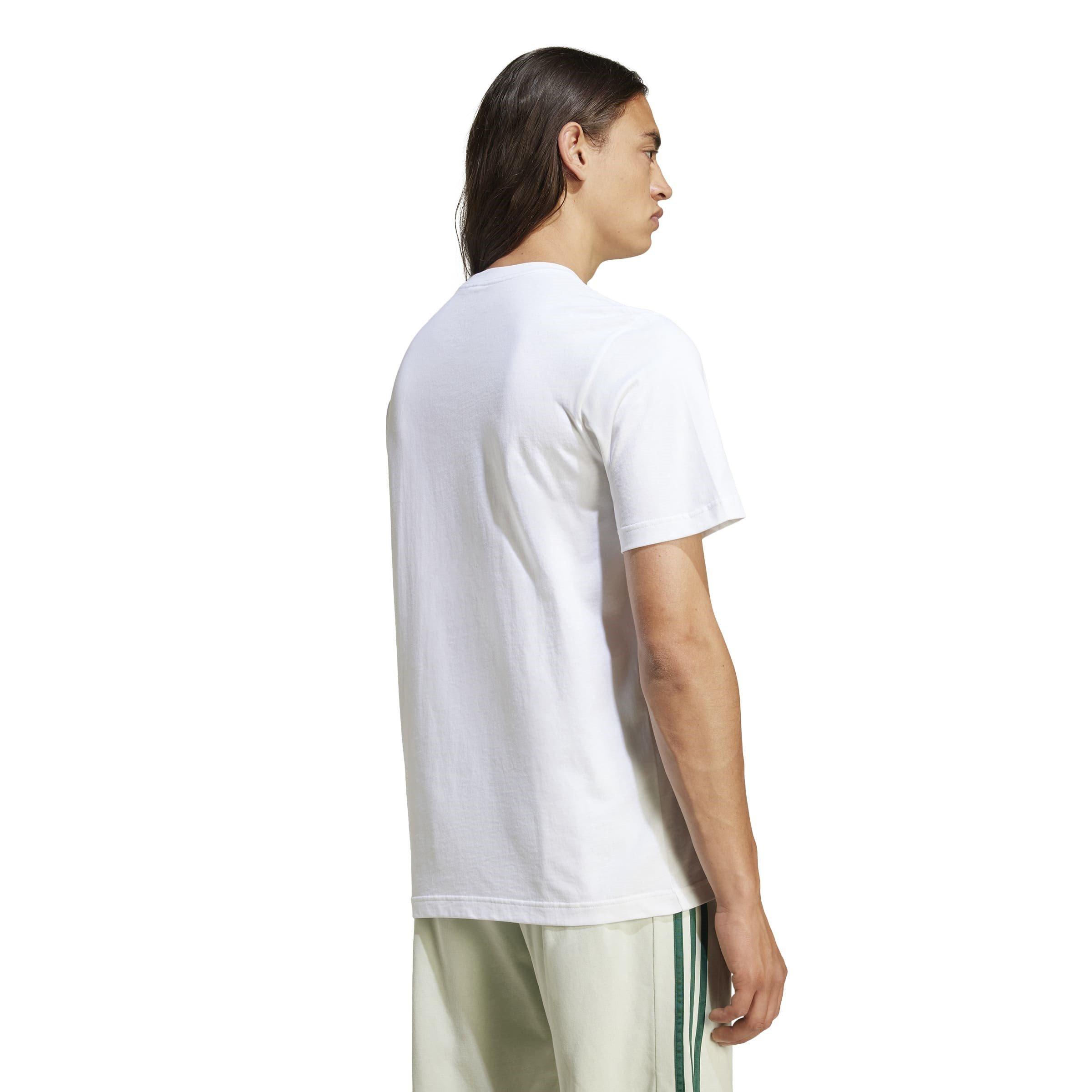 Weißes Tarnmuster-Box - adidas - Graphic Logo T-Shirt Mens - 4