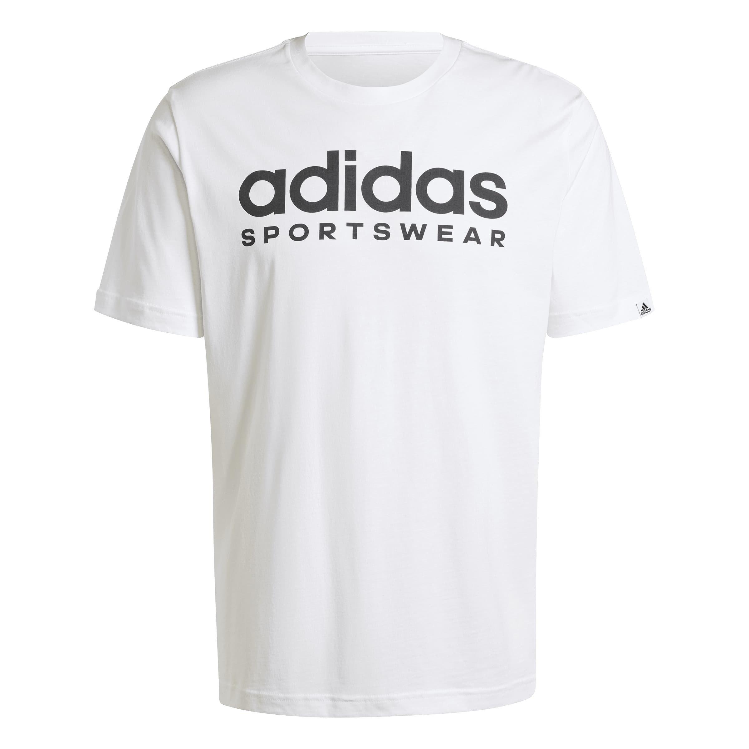 Adidas Men's Graphic Logo T-Shirt - White Spw - 2XL