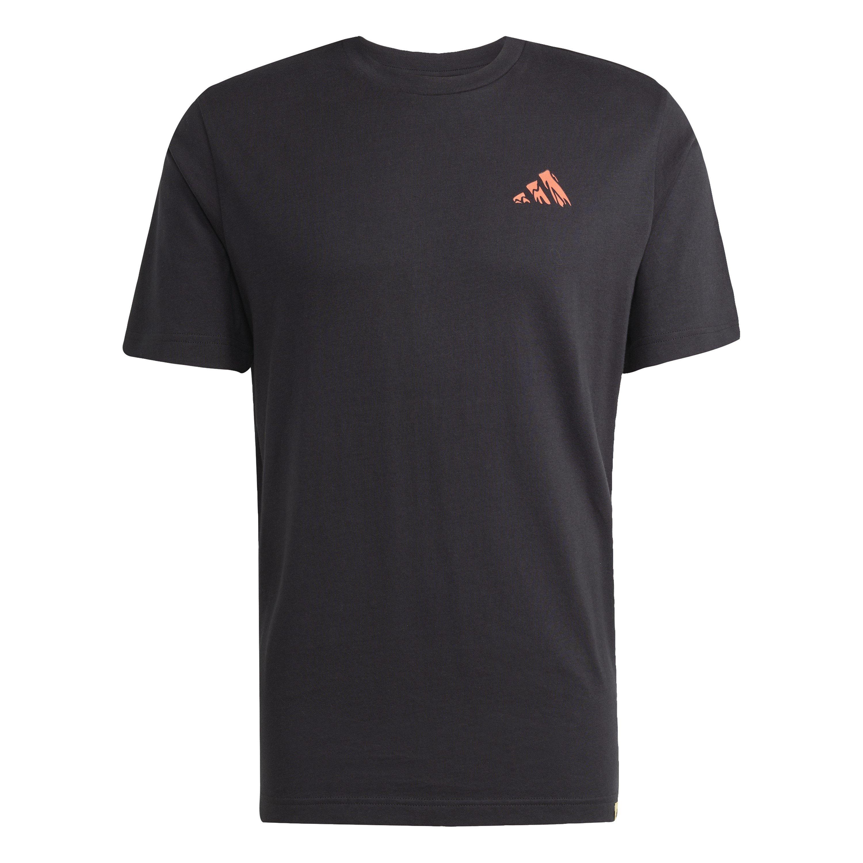 Adidas Men's Graphic Logo T-Shirt - Hike Black - S