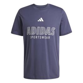 adidas Graphic Logo T Shirt Mens