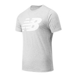 New Balance Stacked Logo T Shirt Mens