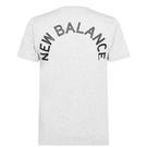 Gris - New Balance - NB Arch Crest Mens T-Shirt - 5