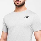 Gris - New Balance - NB Arch Crest Mens T-Shirt - 4