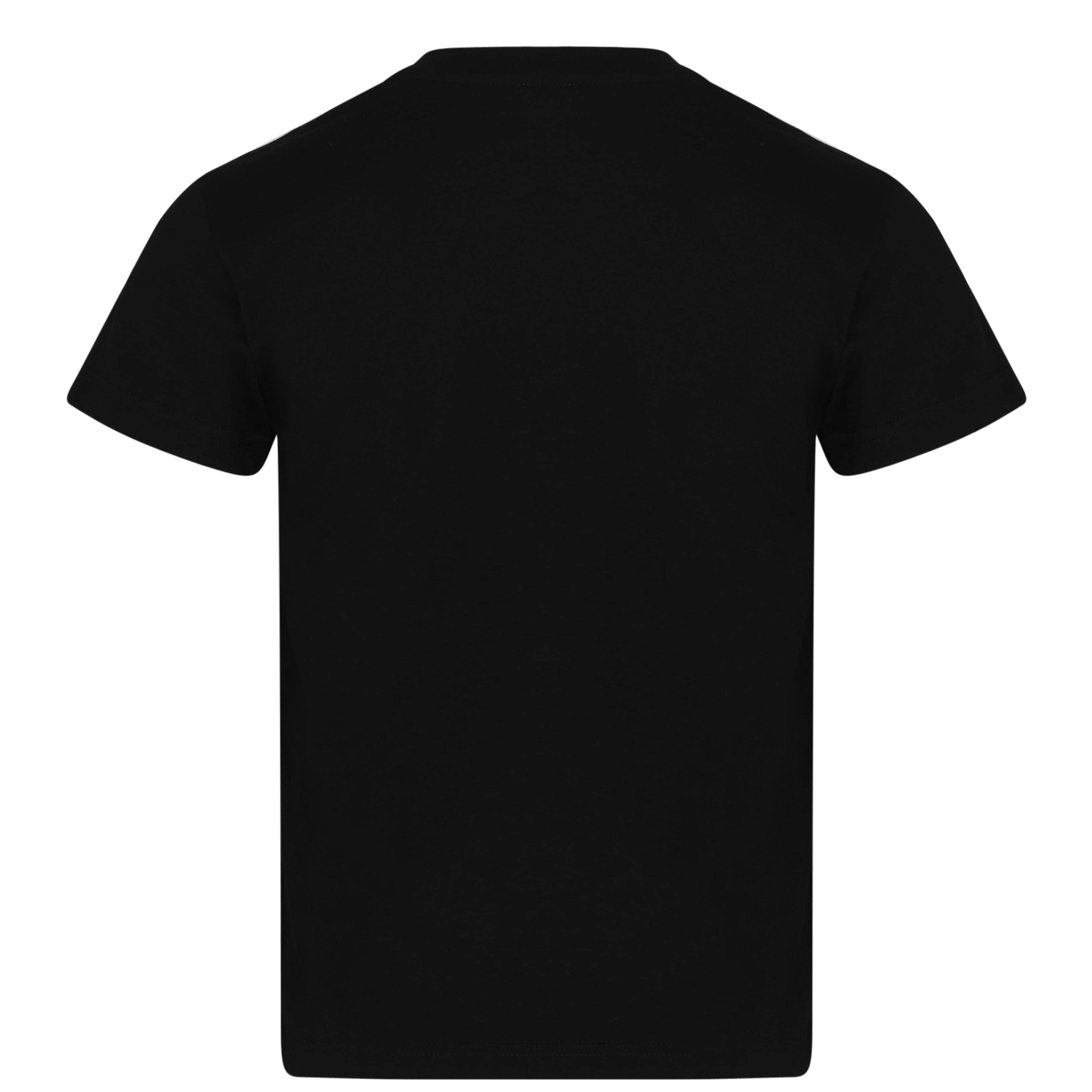 Black N0000 - Dolce and Gabbana - Junior Unisex Core Logo T Shirt - 2