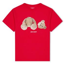 Palm Angels Unisex Junior Bear T Shirt