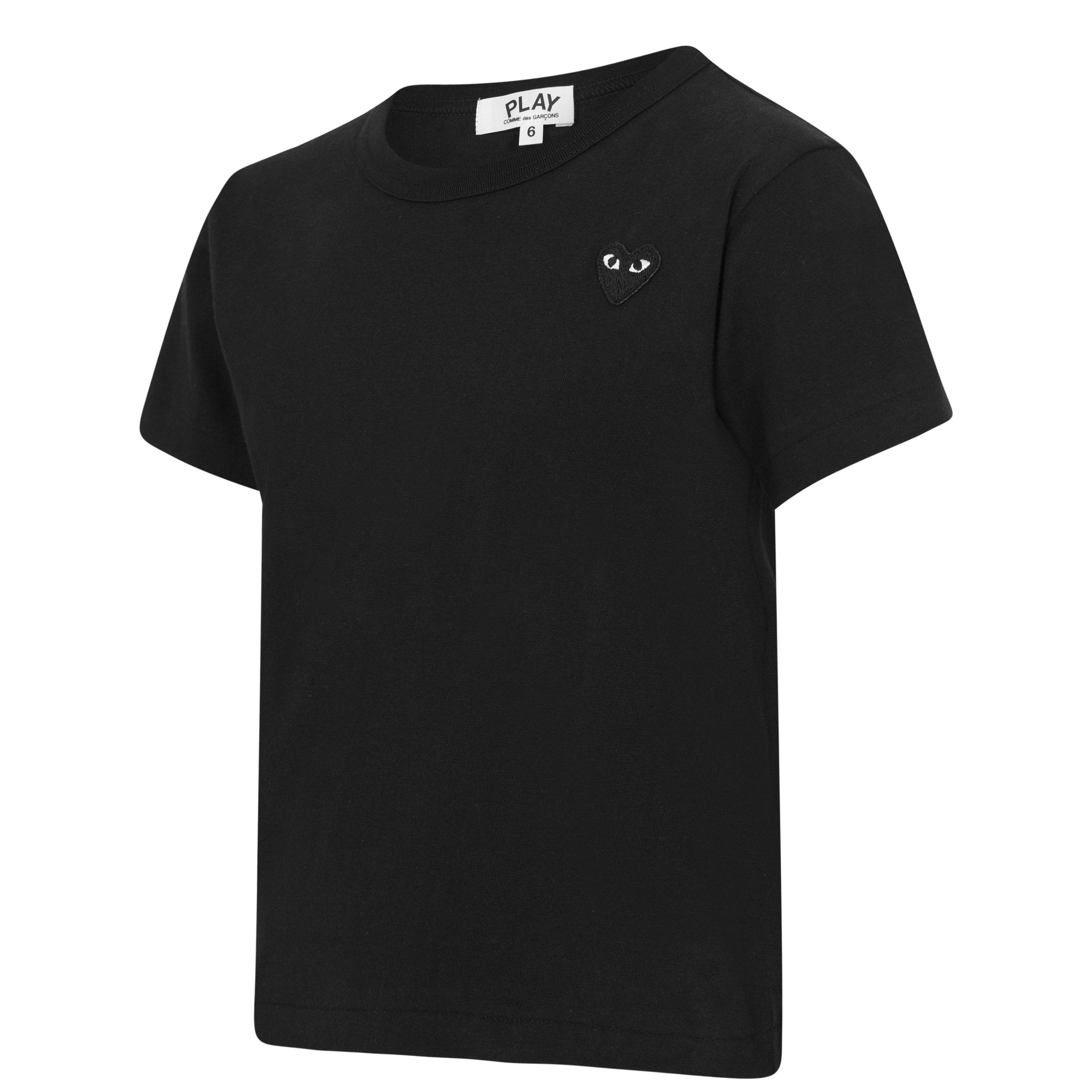 Comme des Garcons PLAY Embroidered Peeping Heart T-Shirt Junior