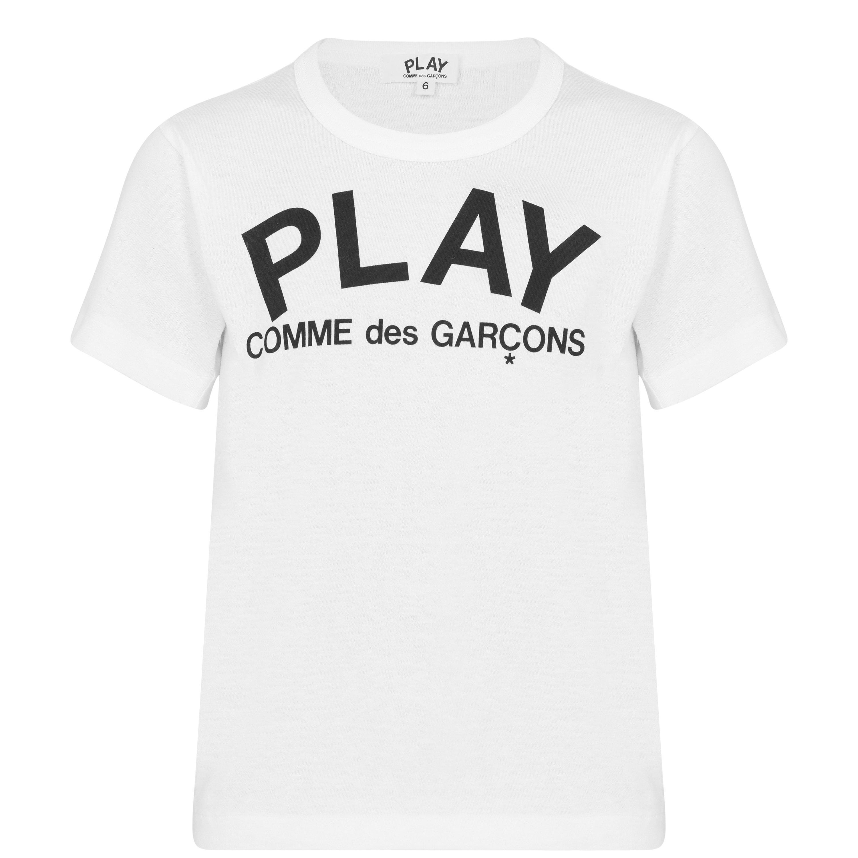 White 1 - Comme des Garcons PLAY - Logo T-Shirt Junior - 1