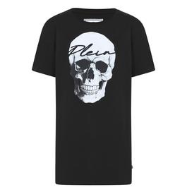 Philipp Plein Boys Skull T Shirt