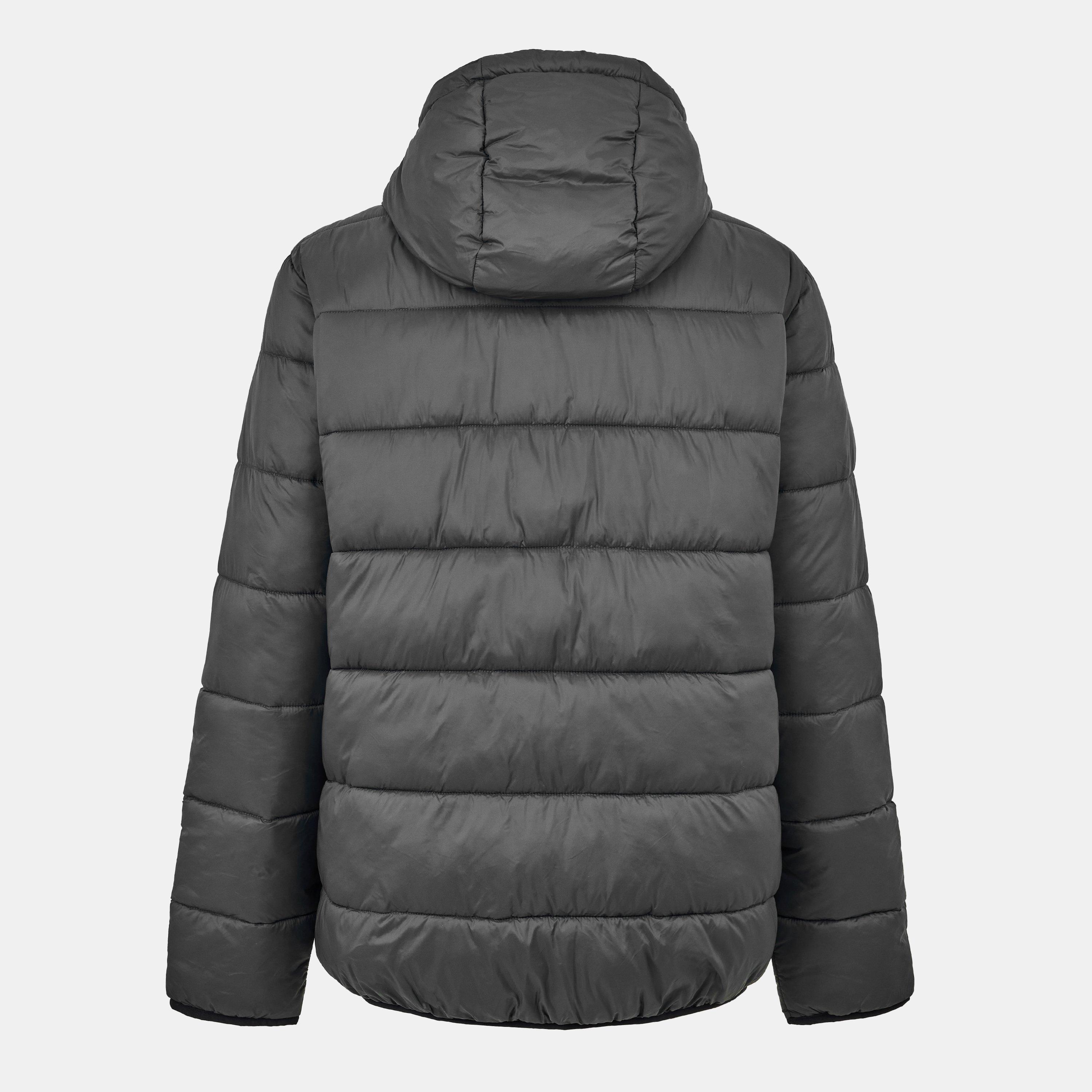 Asphalt CH51 - Barbour International - Men's Bobber Quilted Fixed Hood Short Puffer Jacket - 2