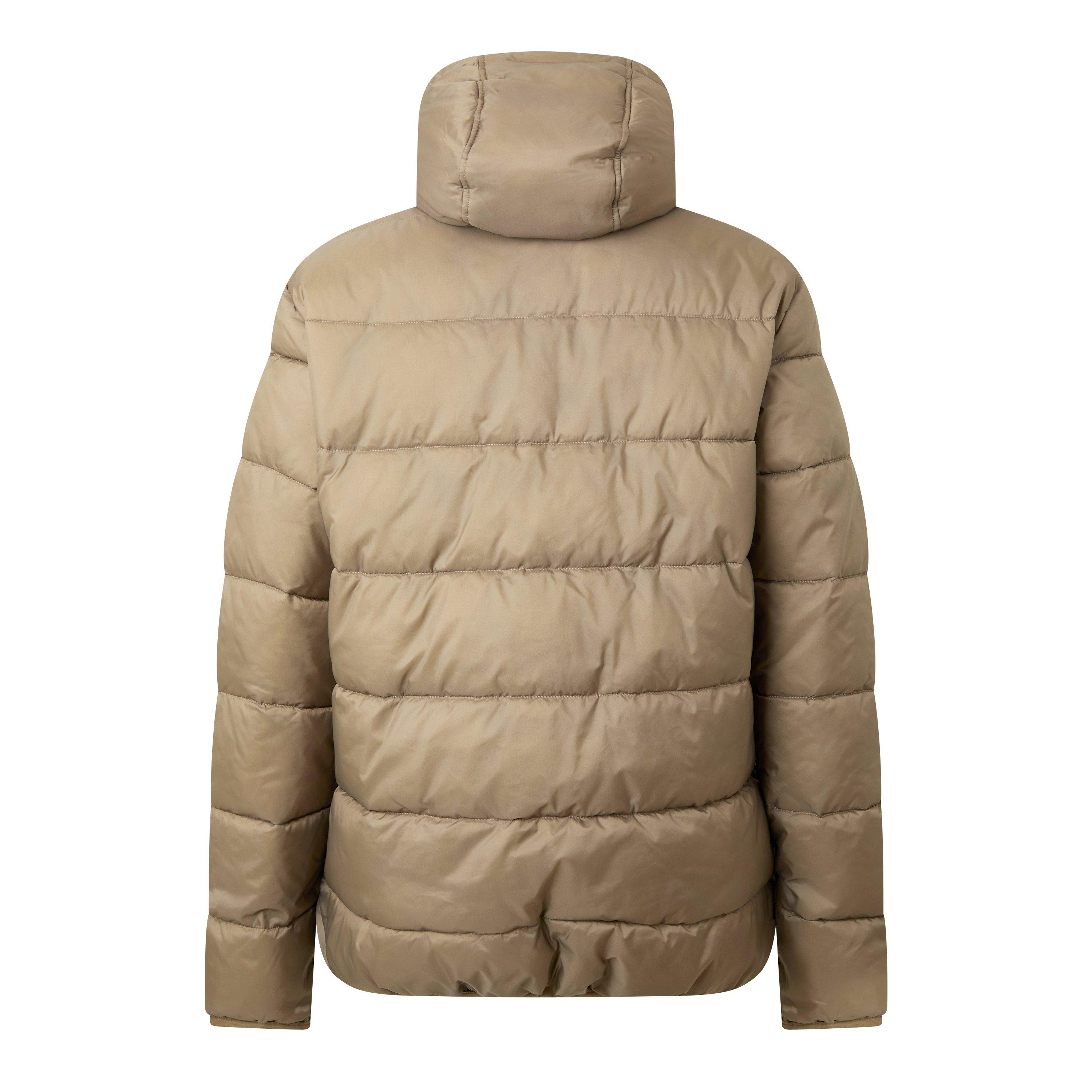 Timberwolf BR16 - Barbour International - Men's Bobber Quilted Fixed Hood Short Puffer Jacket - 8