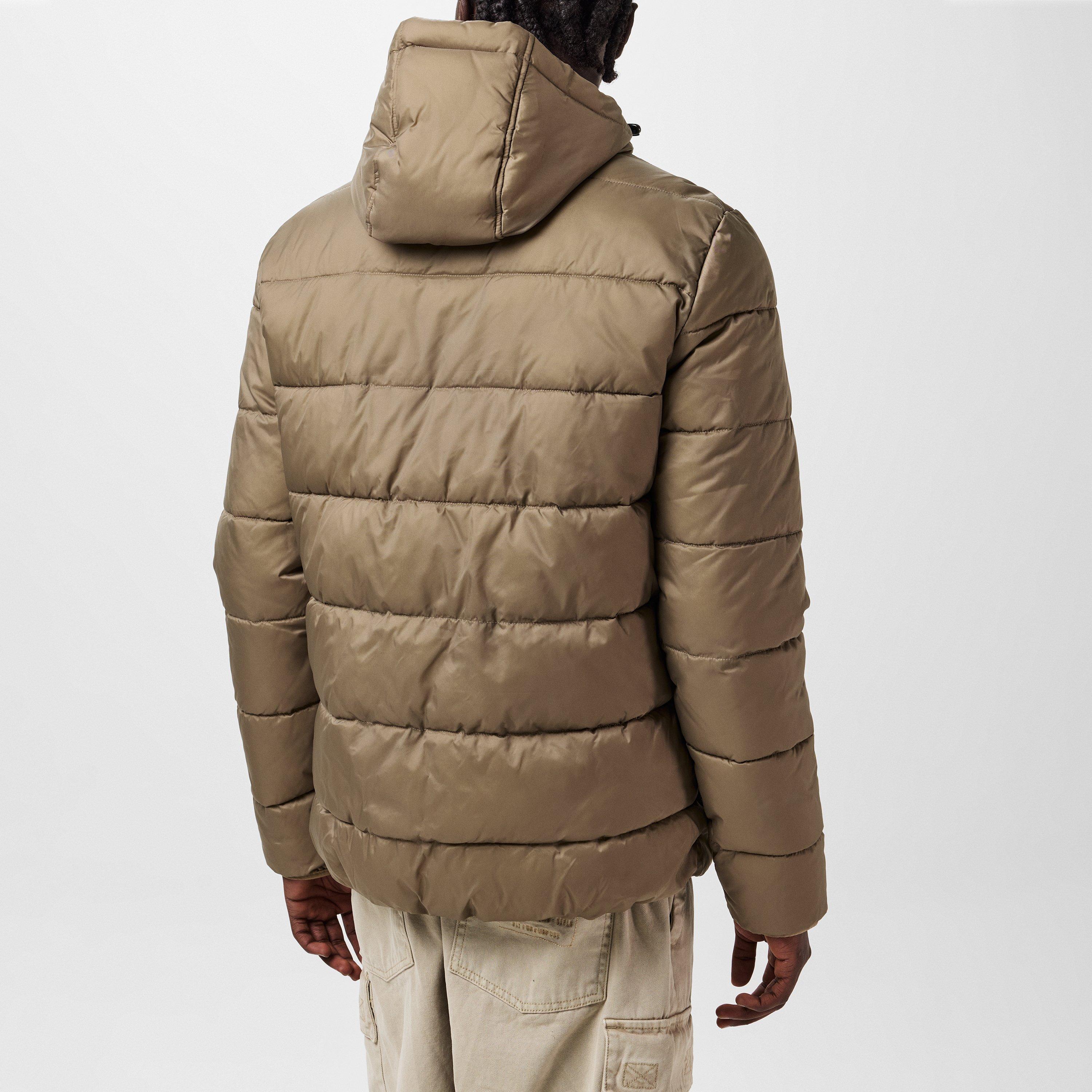 Timberwolf BR16 - Barbour International - Men's Bobber Quilted Fixed Hood Short Puffer Jacket - 4