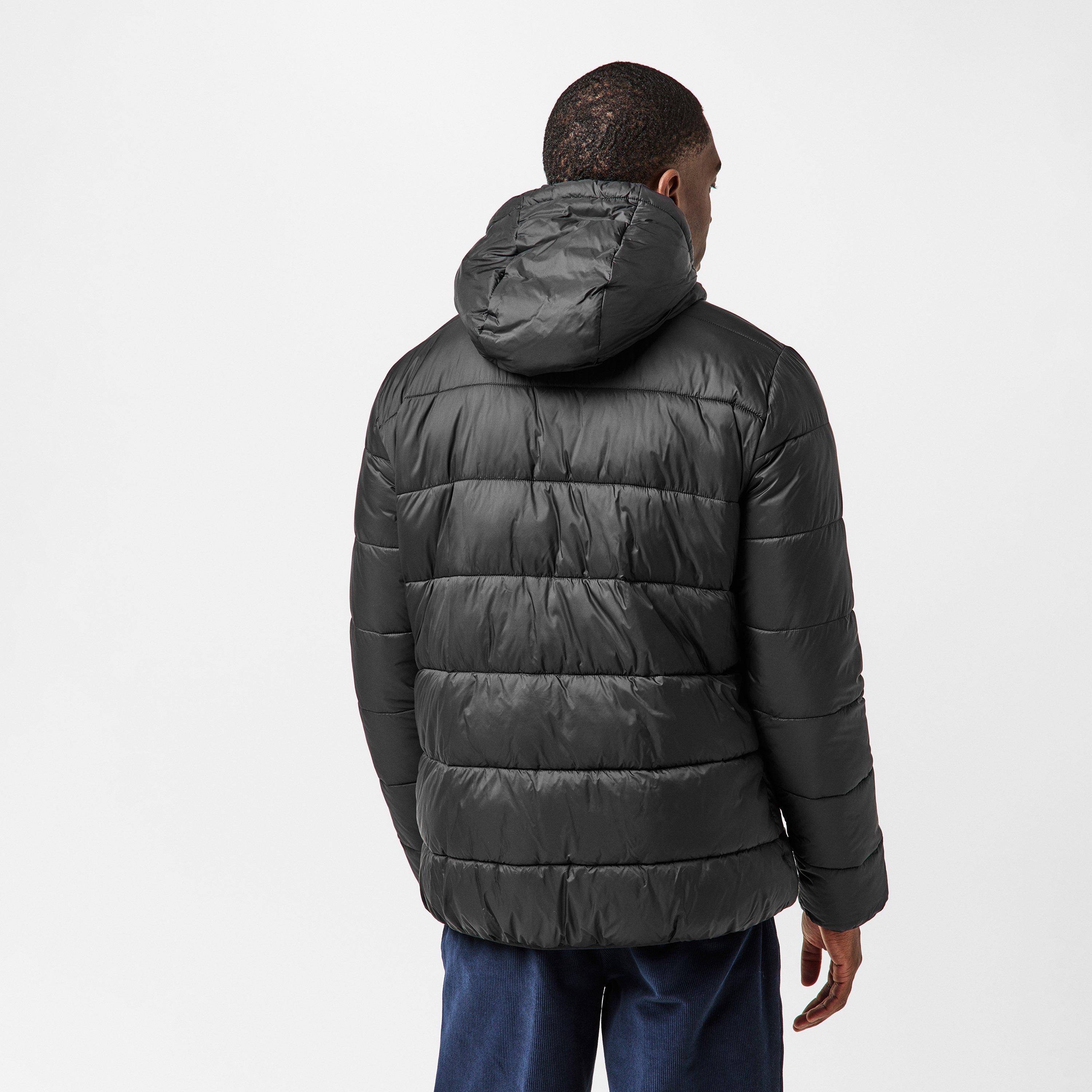 Black BK51 - Barbour International - Men's Bobber Quilted Fixed Hood Short Puffer Jacket - 4