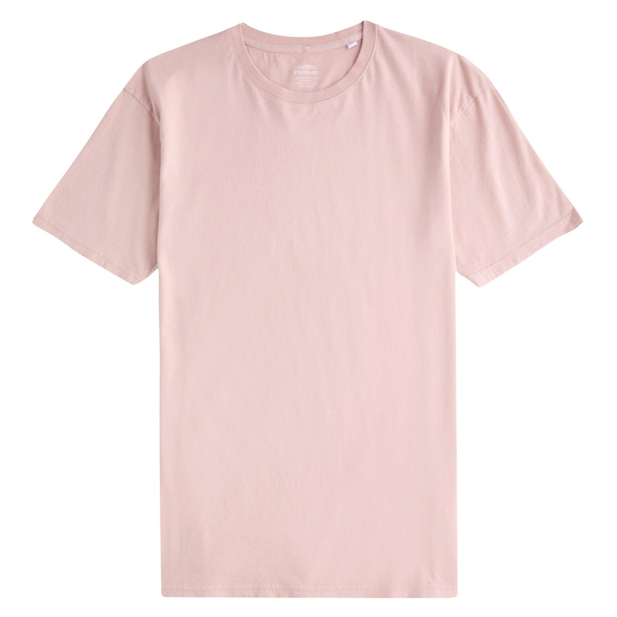 LIGHT PINK - Colorful Standard - CS TEE CLASSIC ORGANIC GARMDYE