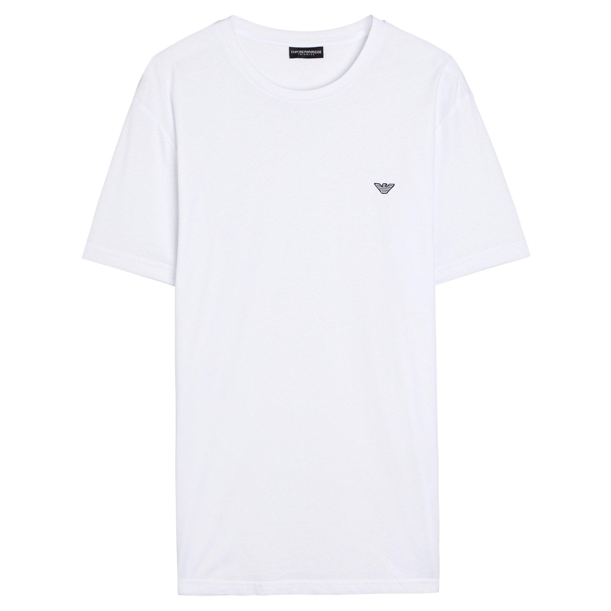 WHITE - Emporio Armani - EA CREW NECK SS TEE