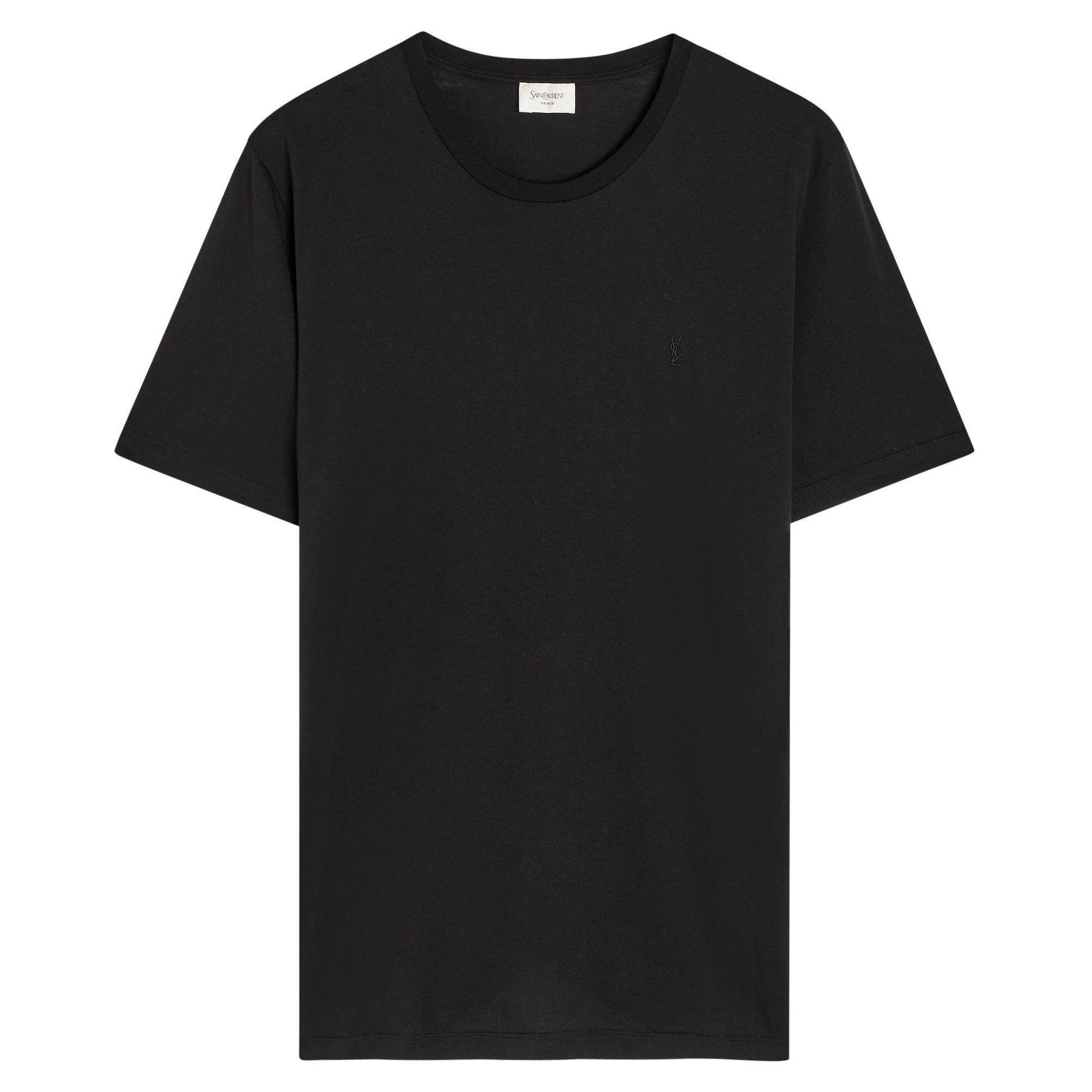 BLACK - Saint Laurent - YSL JERSEY DE COTON USED