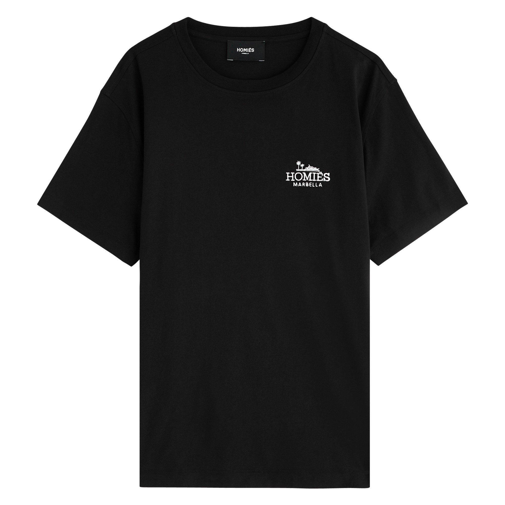 BLACK - Homies Marbella - HM CLASSIC TEE