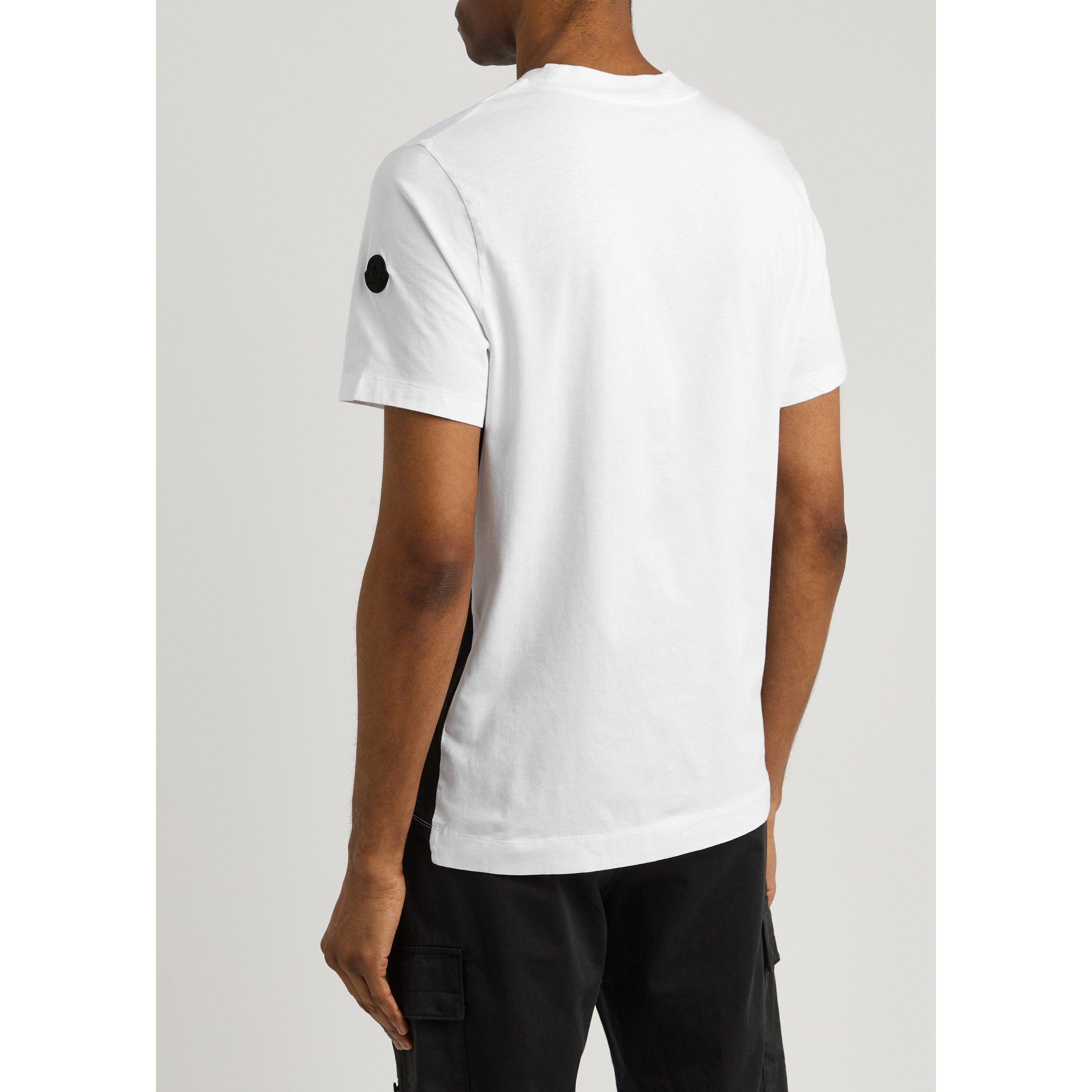 WHITE - Moncler - MONC L LOGO TEE - 3