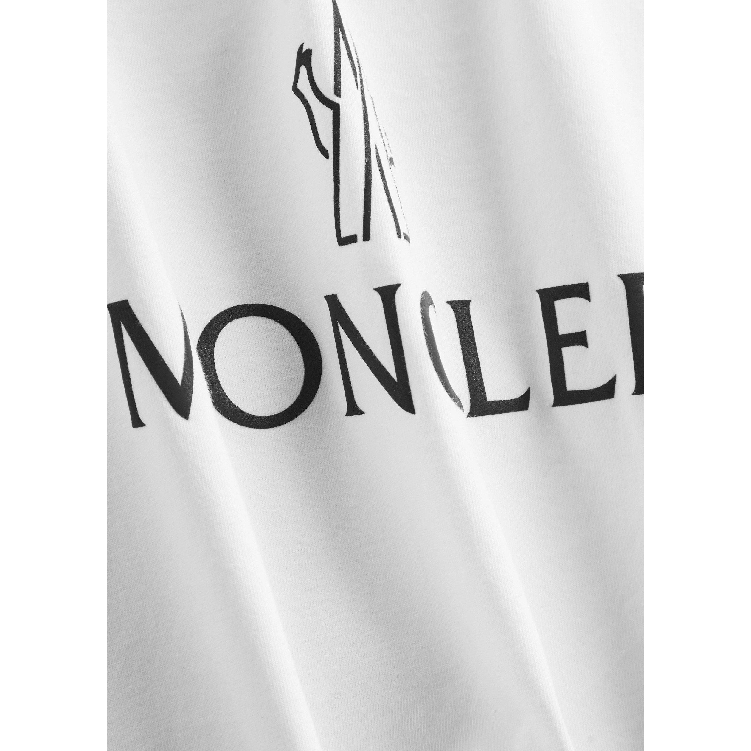 WHITE - Moncler - MONC L LOGO TEE - 4