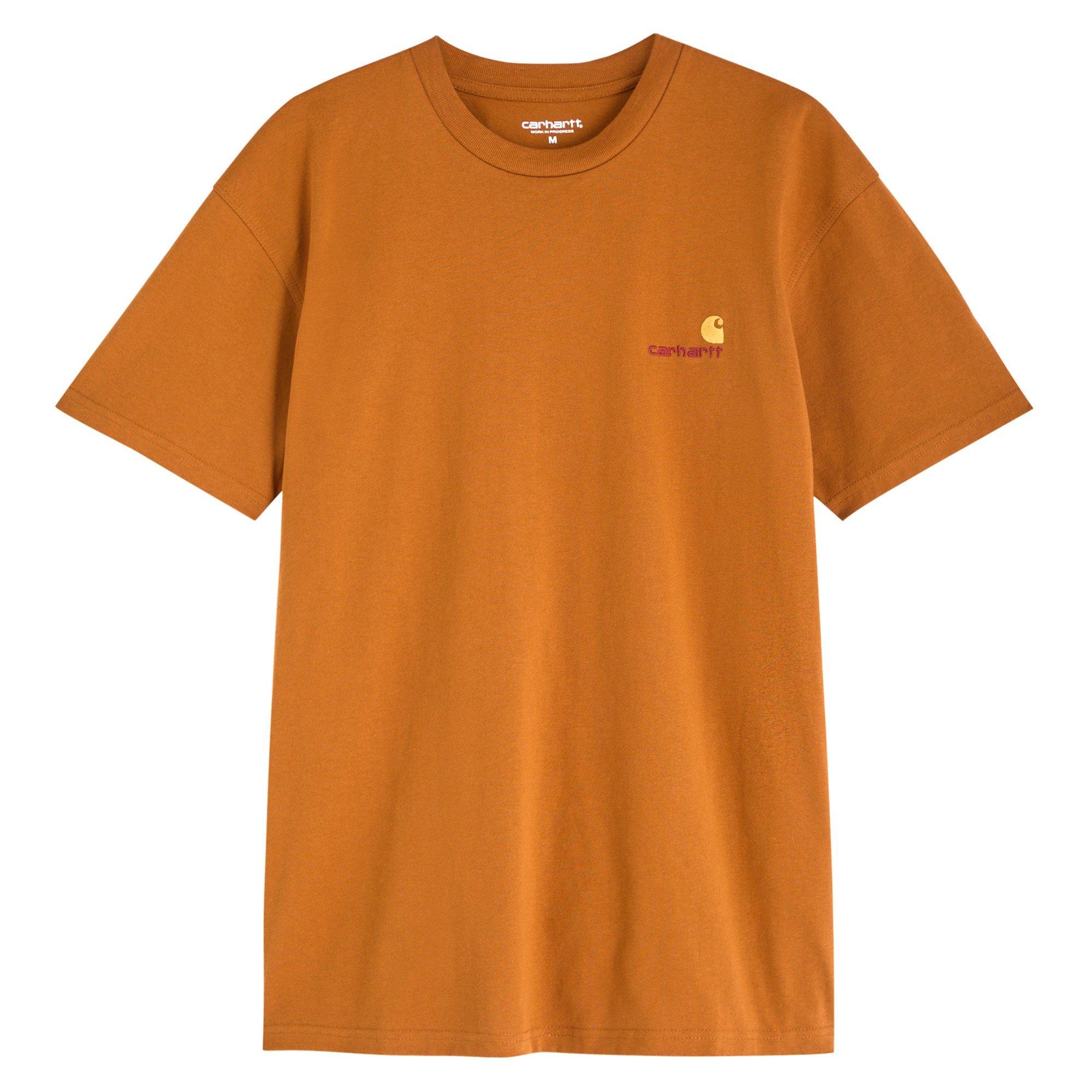 ORANGE - Carhartt - Car  American Script Tee