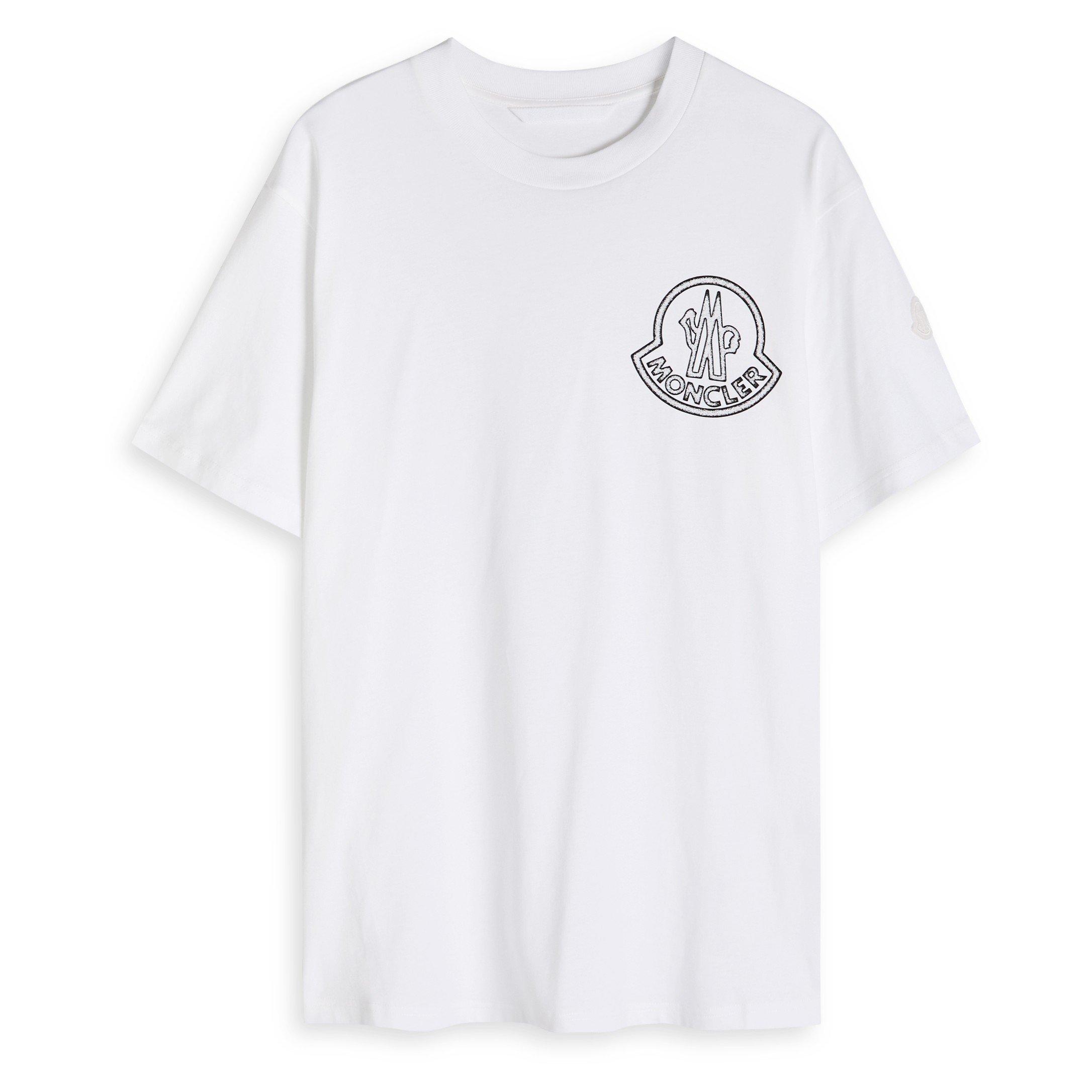 WHITE - Moncler - MON NEW BADGE SS TEE - 1