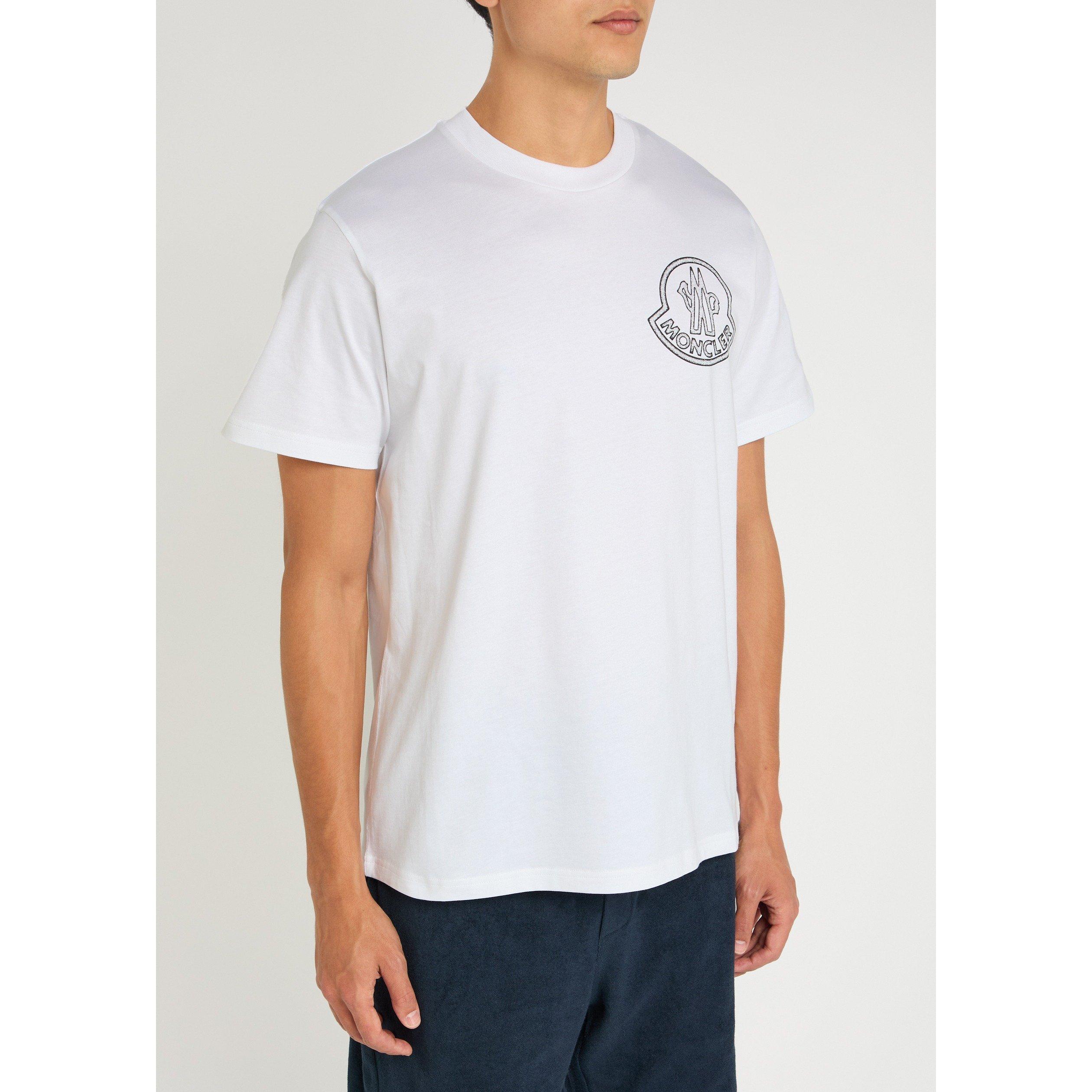 WHITE - Moncler - MON NEW BADGE SS TEE - 2