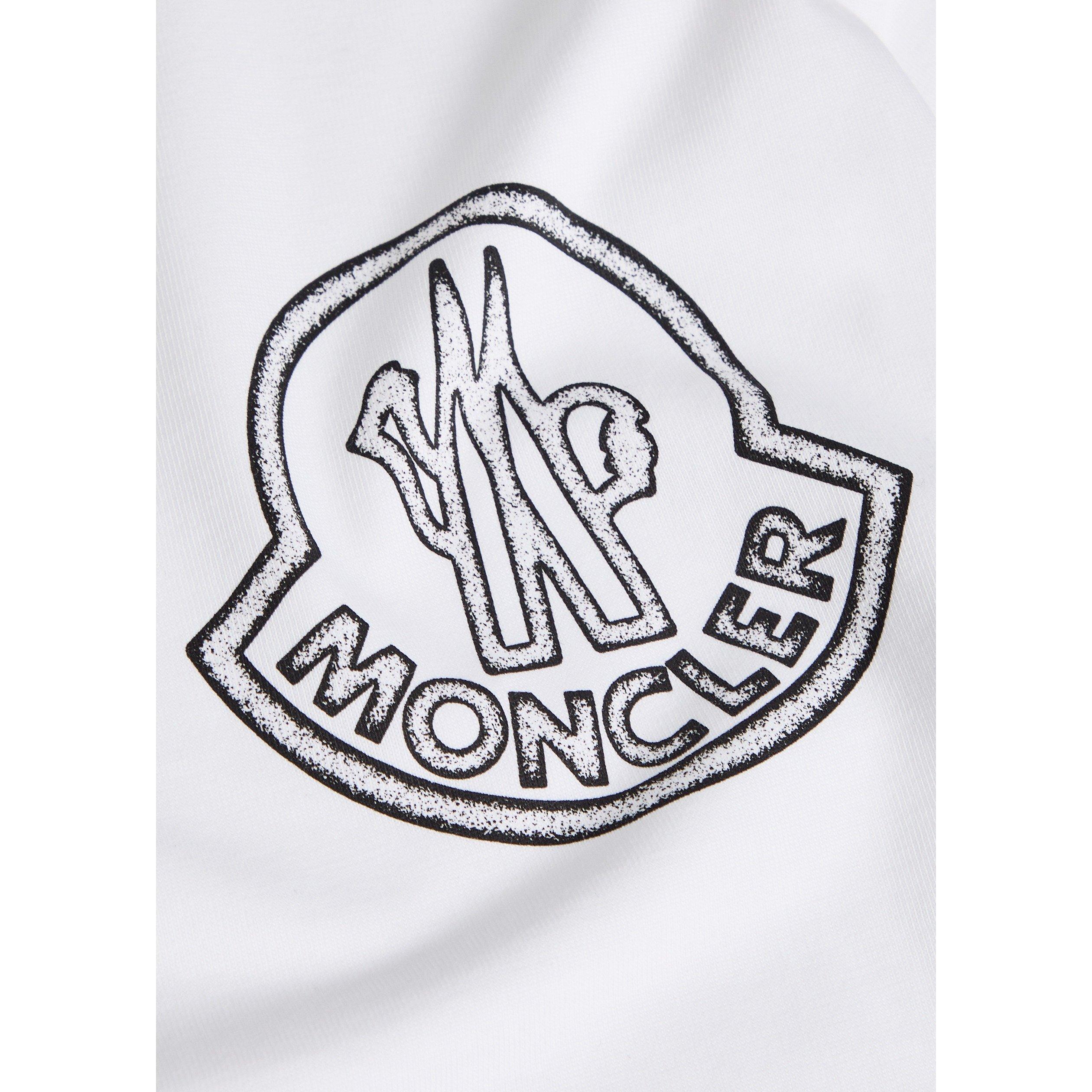 WHITE - Moncler - MON NEW BADGE SS TEE - 4