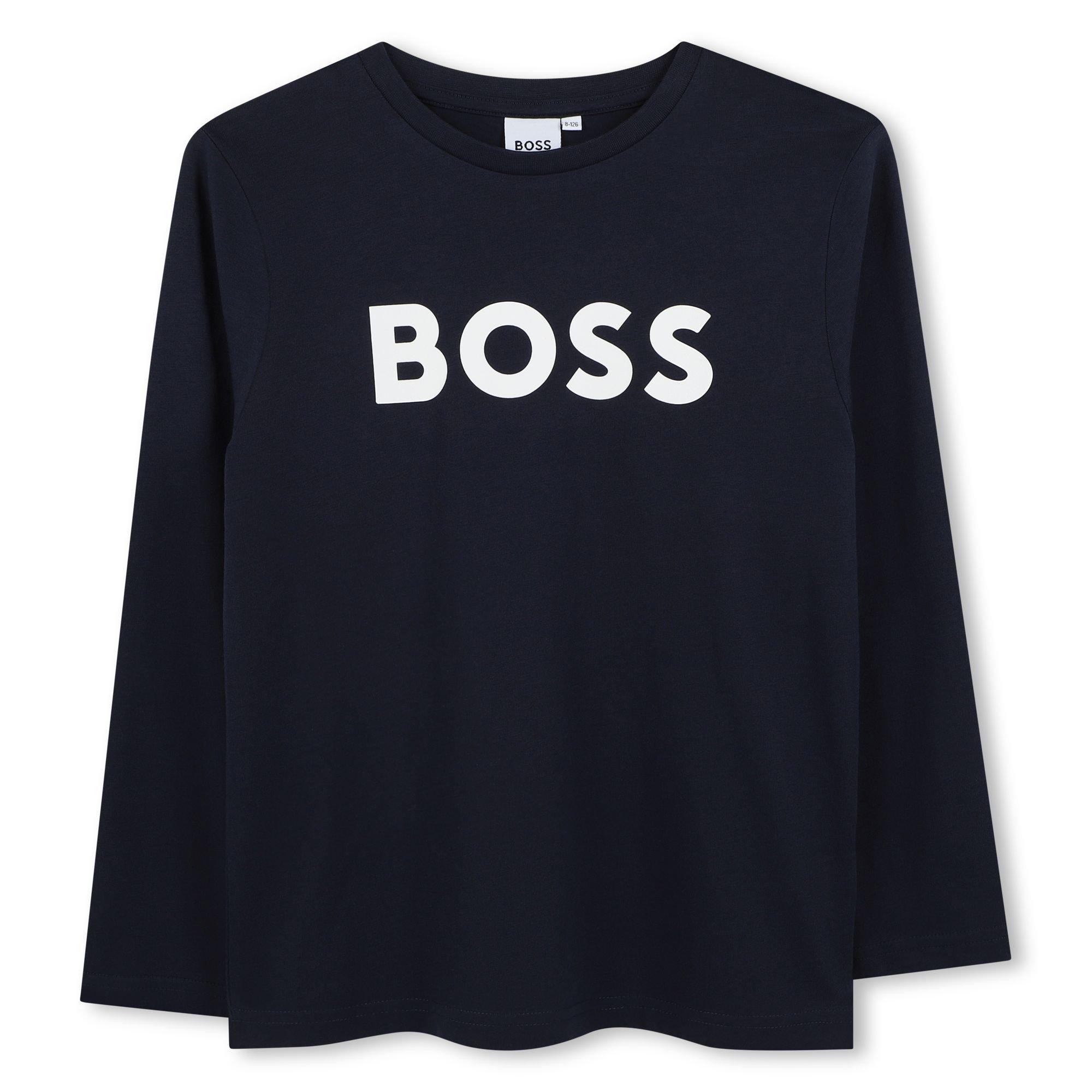 Boys boss shirt discount