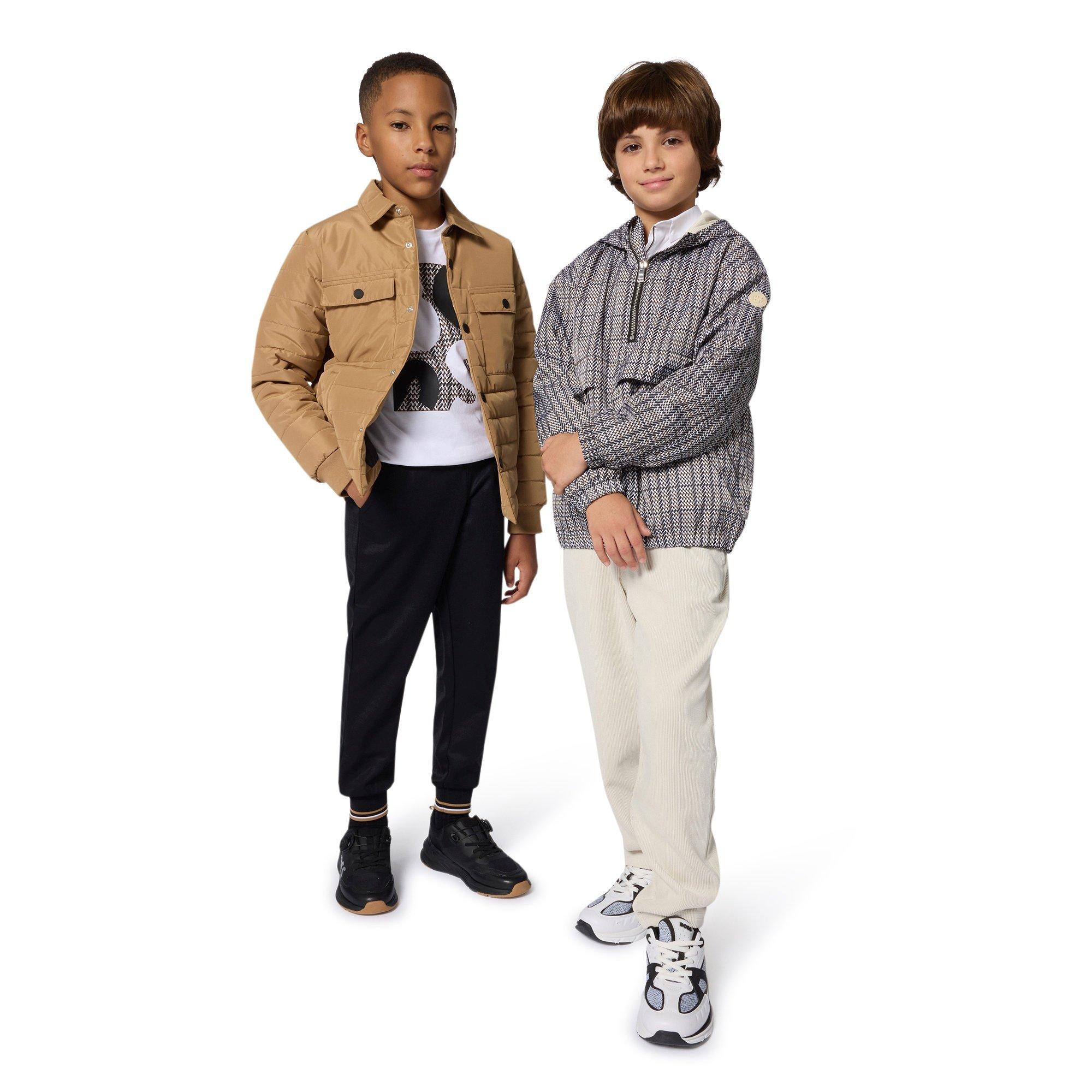 White - Boss - Kids Print Long-sleeve T-Shirt - 4