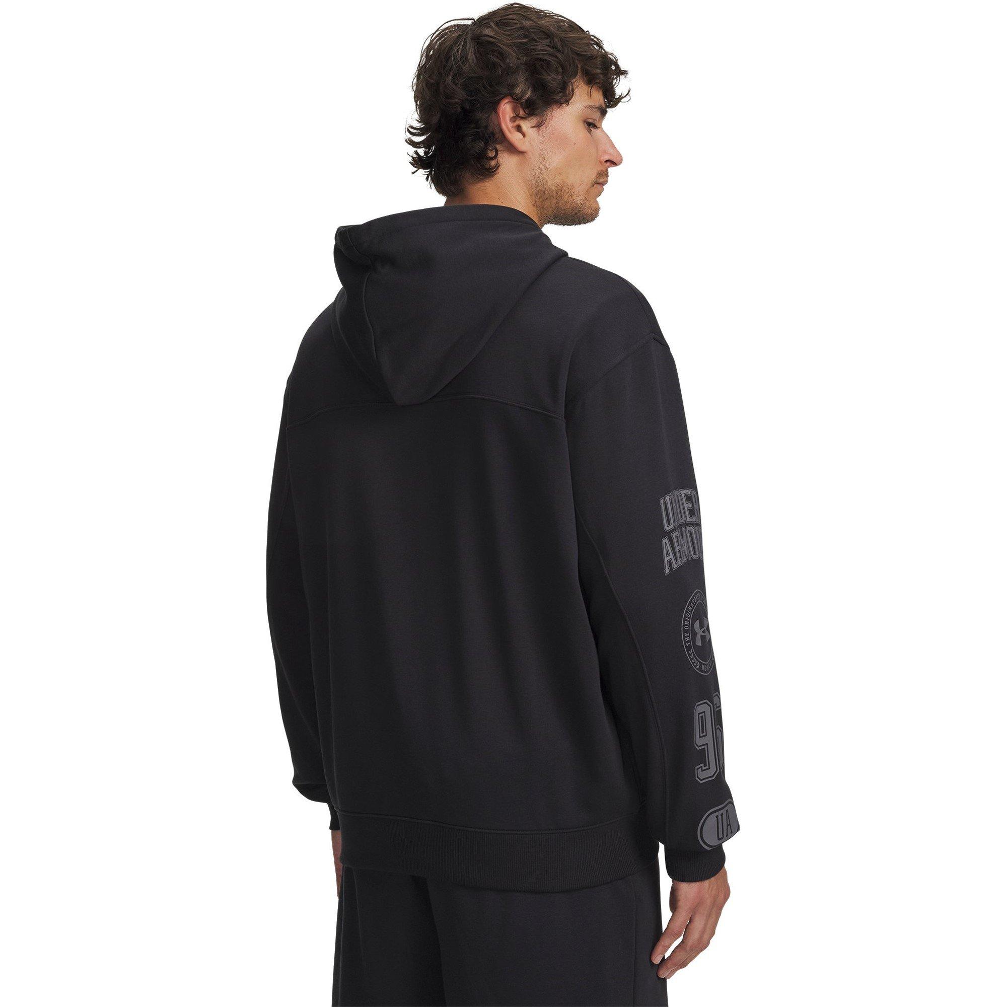 Black/Black - Under Armour - UA Rival Graphic FZ Sn00 - 2