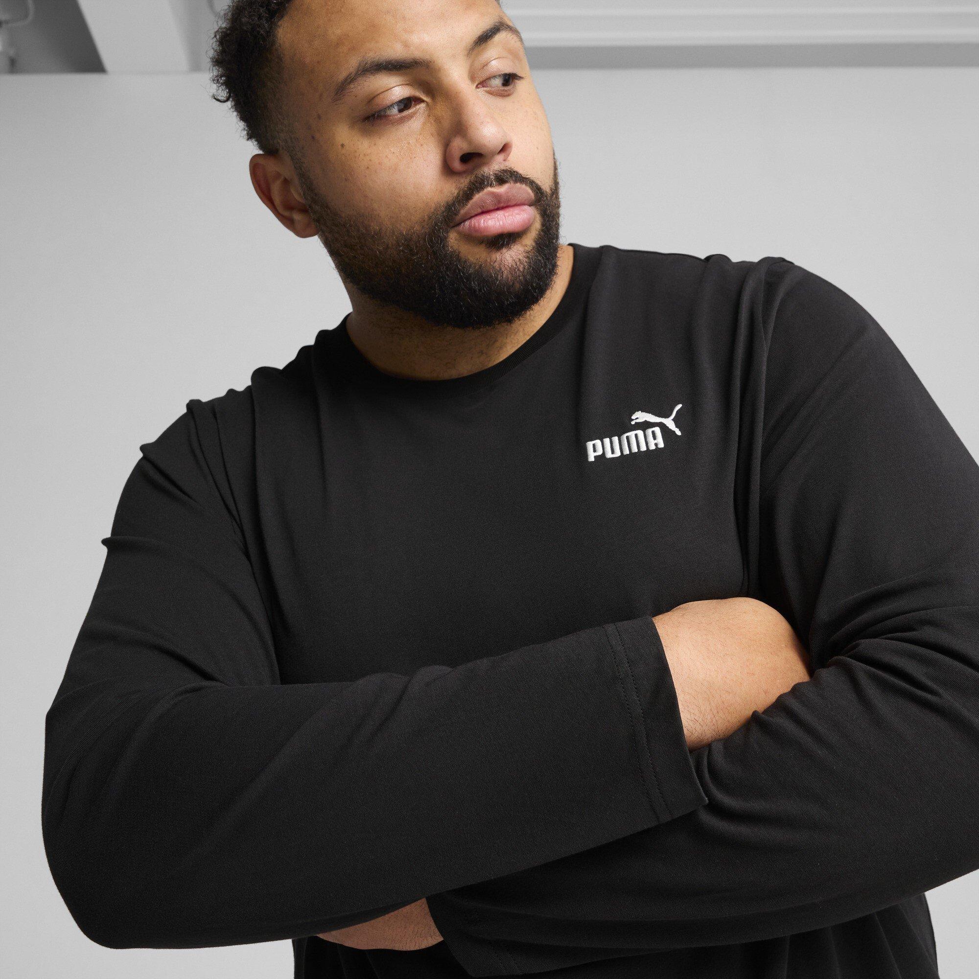 Puma Black - Puma - Men's Long Sleeve T-Shirt - 4