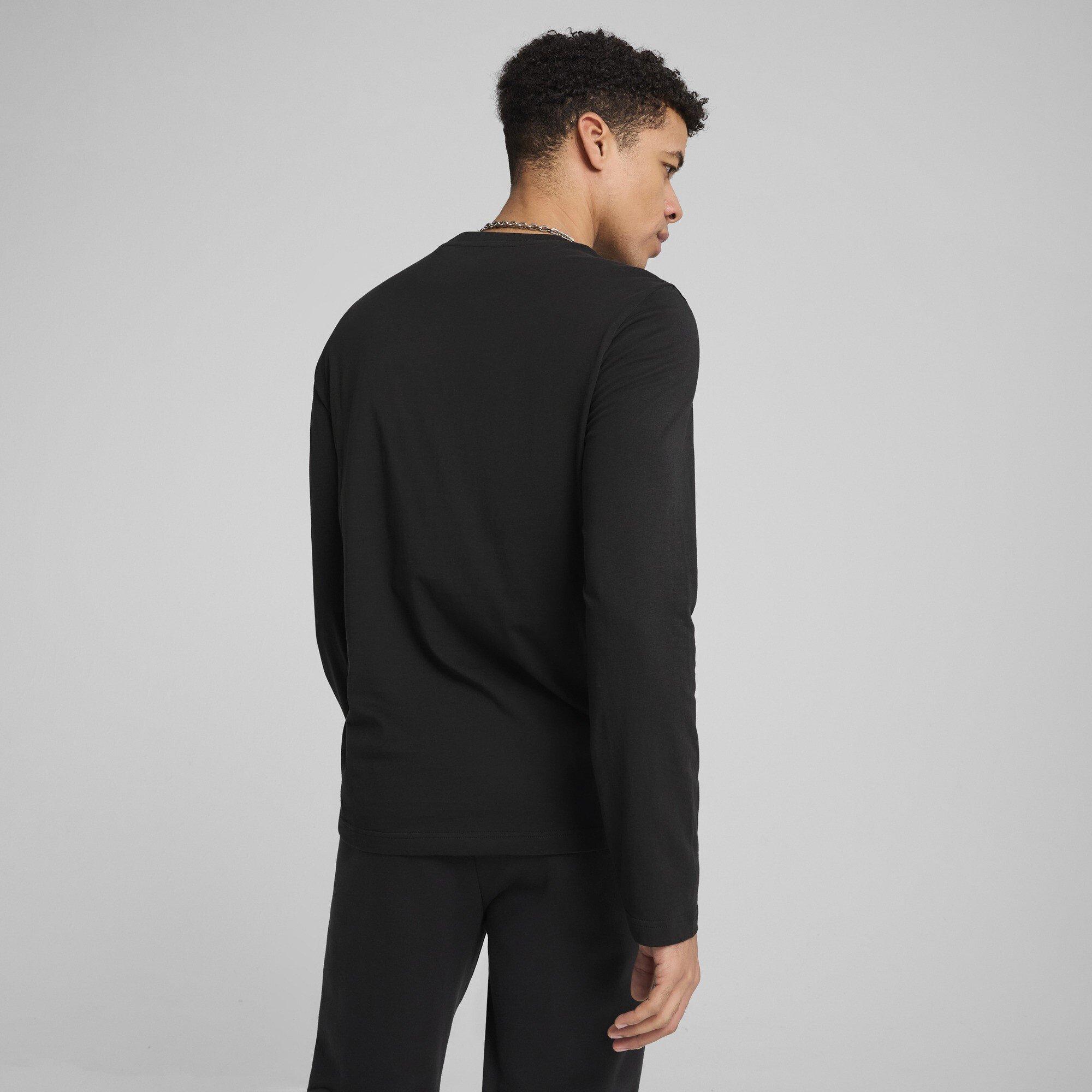 Puma Black - Puma - Men's Long Sleeve T-Shirt - 5
