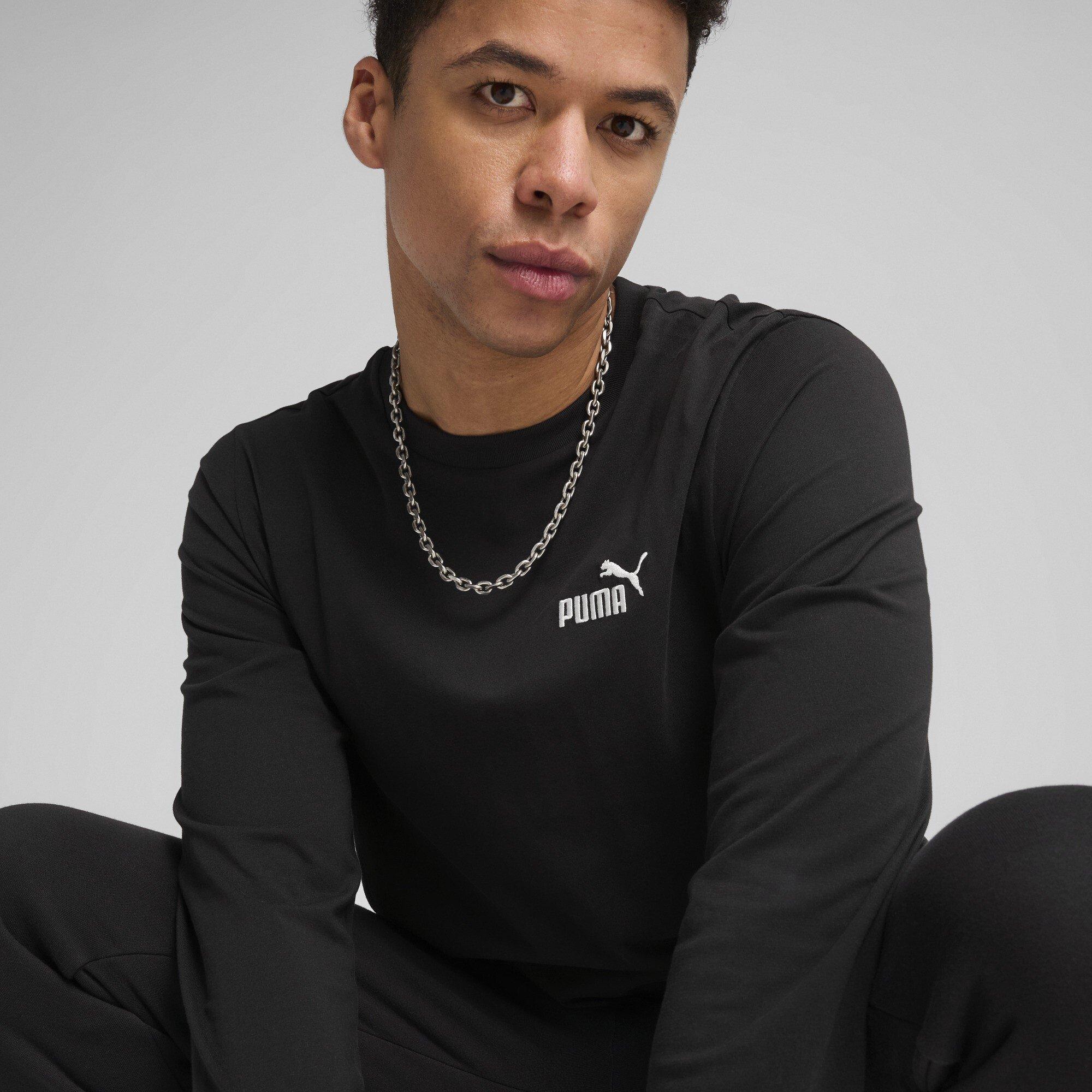 Puma Black - Puma - Men's Long Sleeve T-Shirt - 6