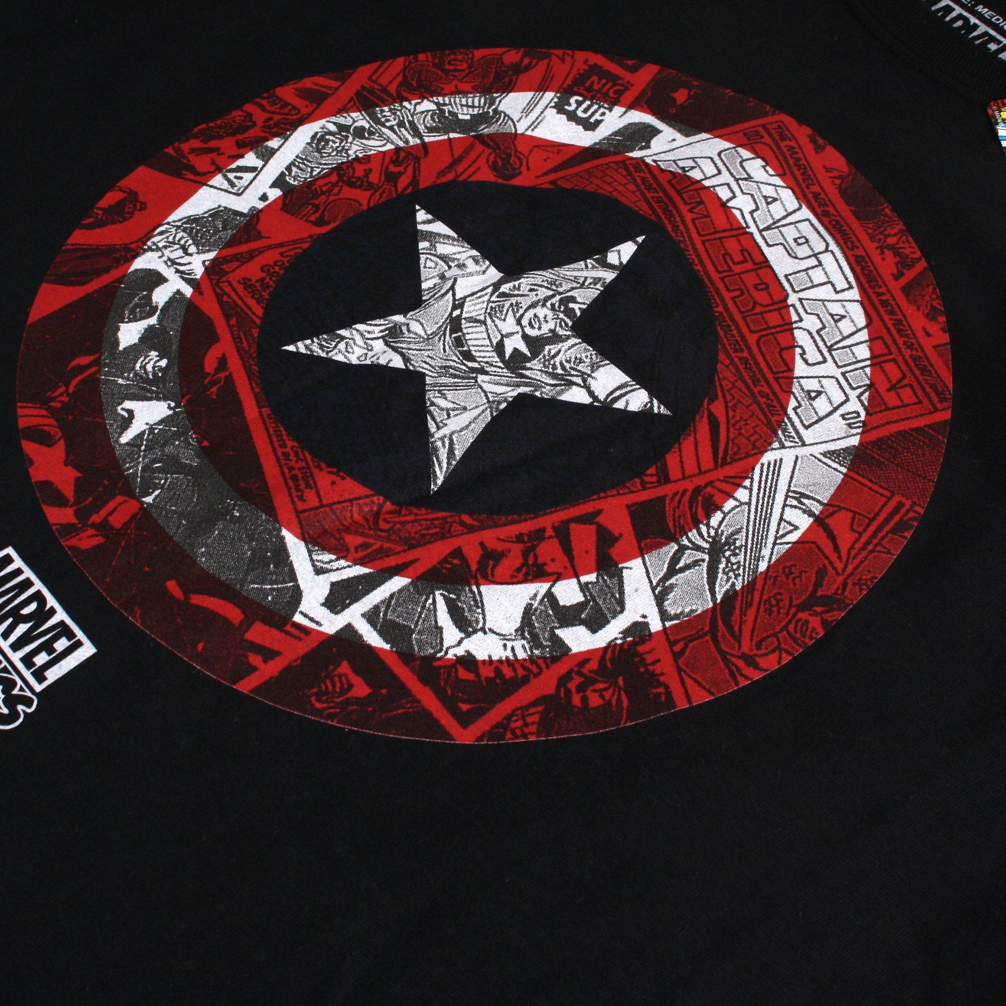 Captain America - Marvel Comics - Adults Long Sleeve T-Shirt - 4