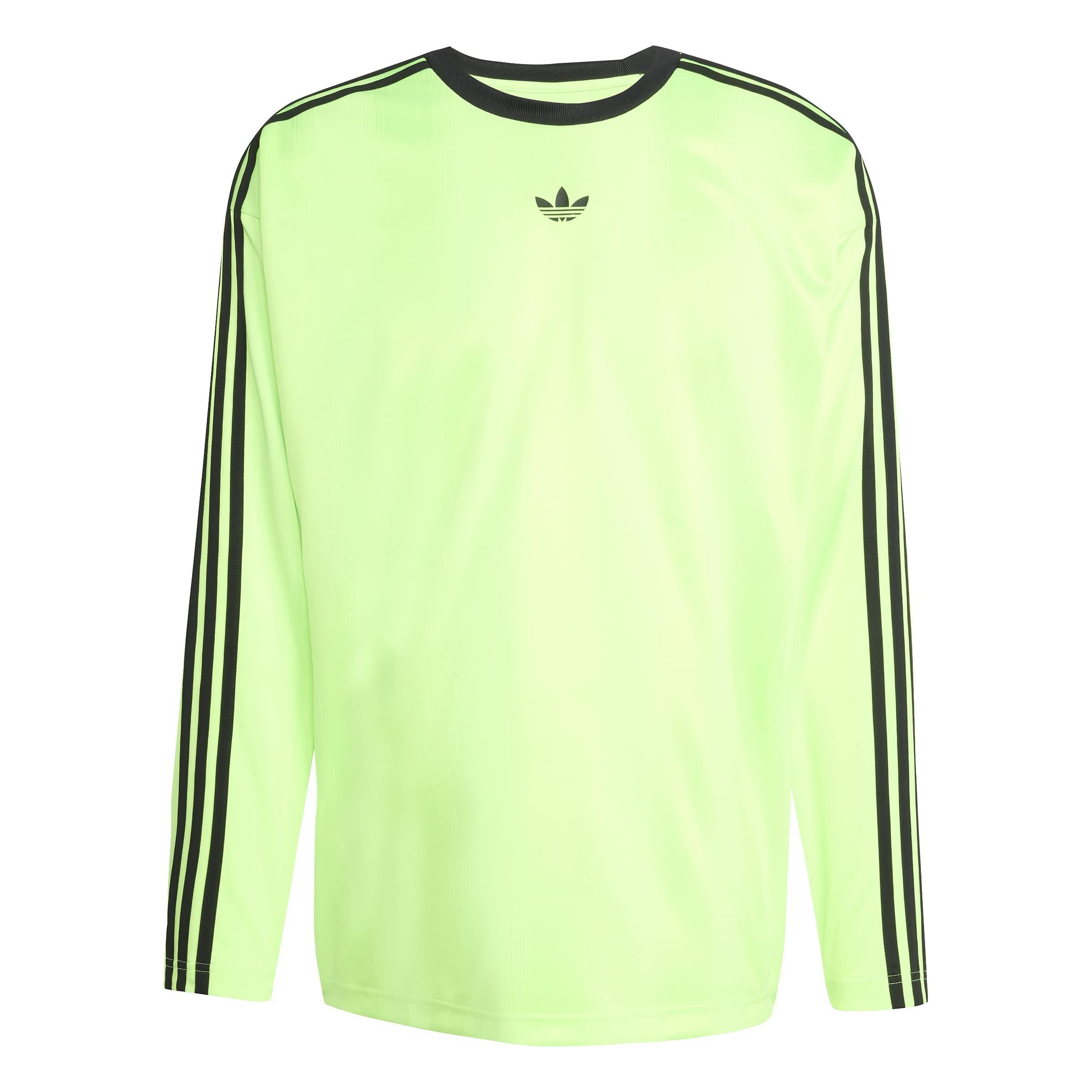 Adidas Men's Jacq Jsy Ls - Signal Green - XS