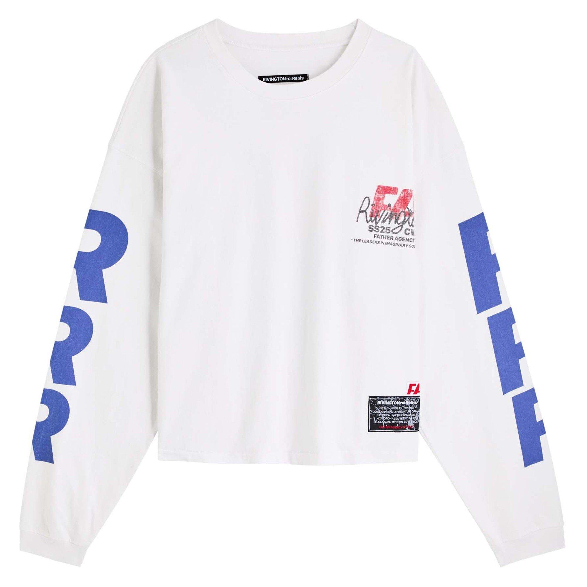 WHITE - Rivington - RRR123 FACO LS TEE