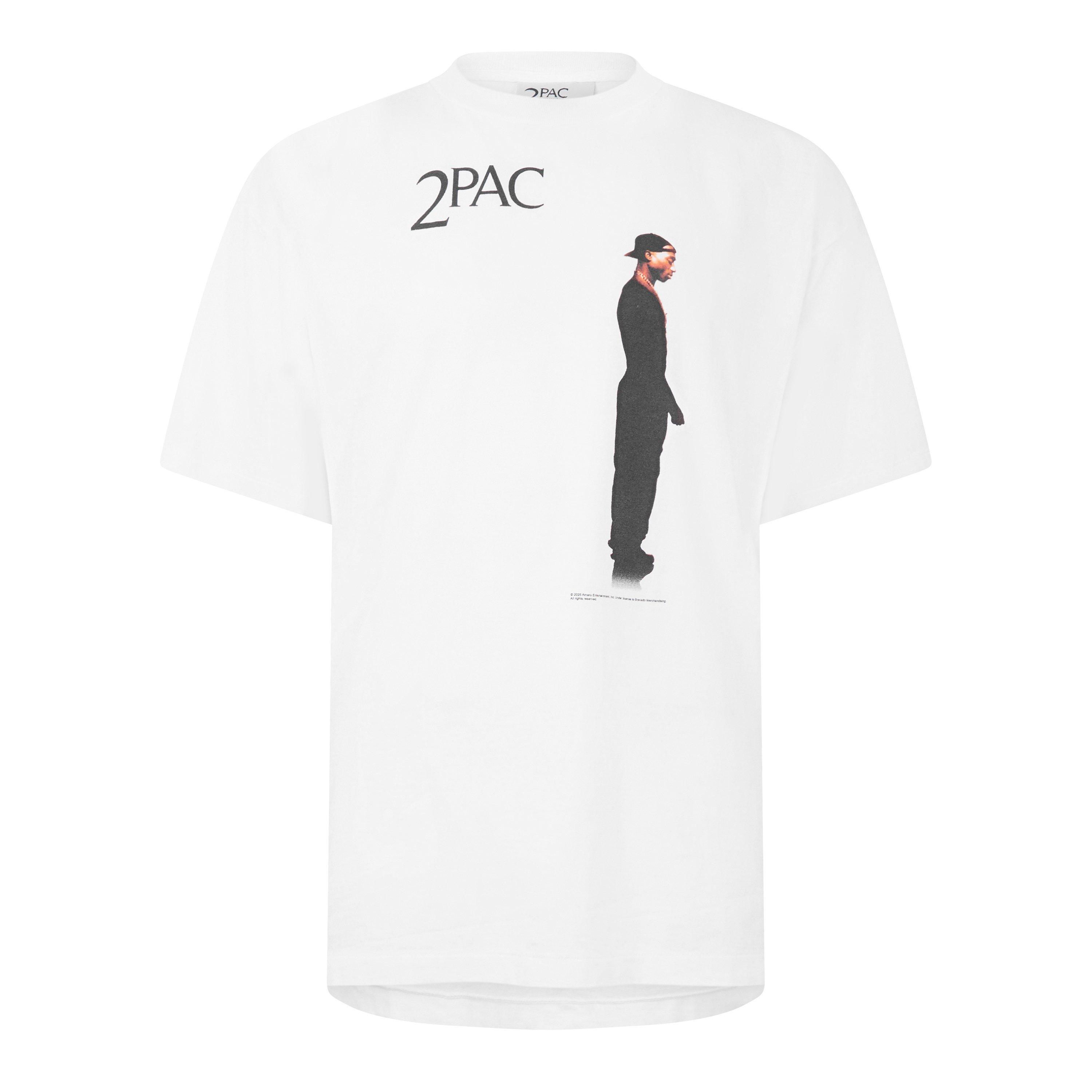 WHITE - SAINT MXXXXXX - SM 2PAC TEE - 1