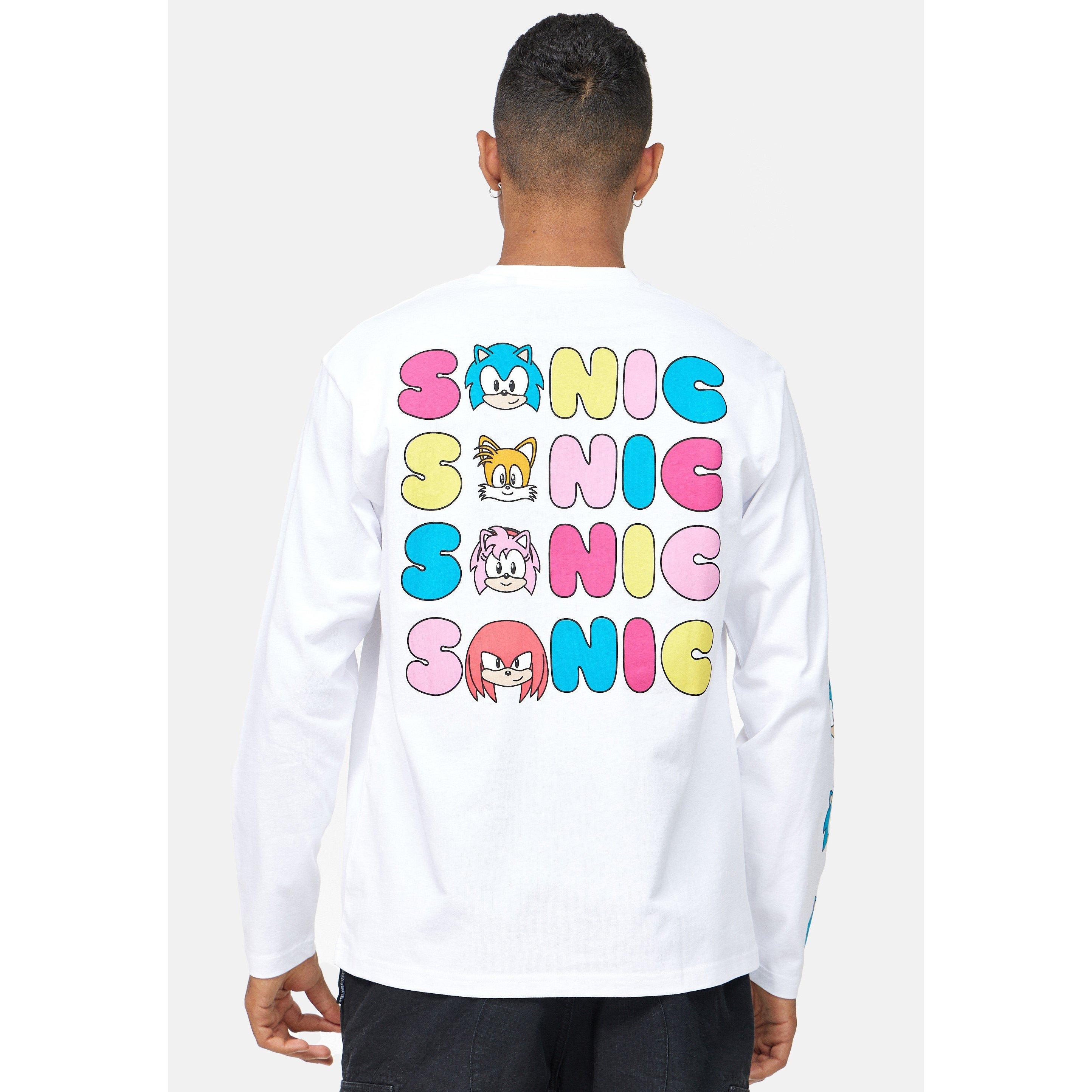 Meerkleurig - Sonic - Adults Long-Sleeve T-Shirt - 3