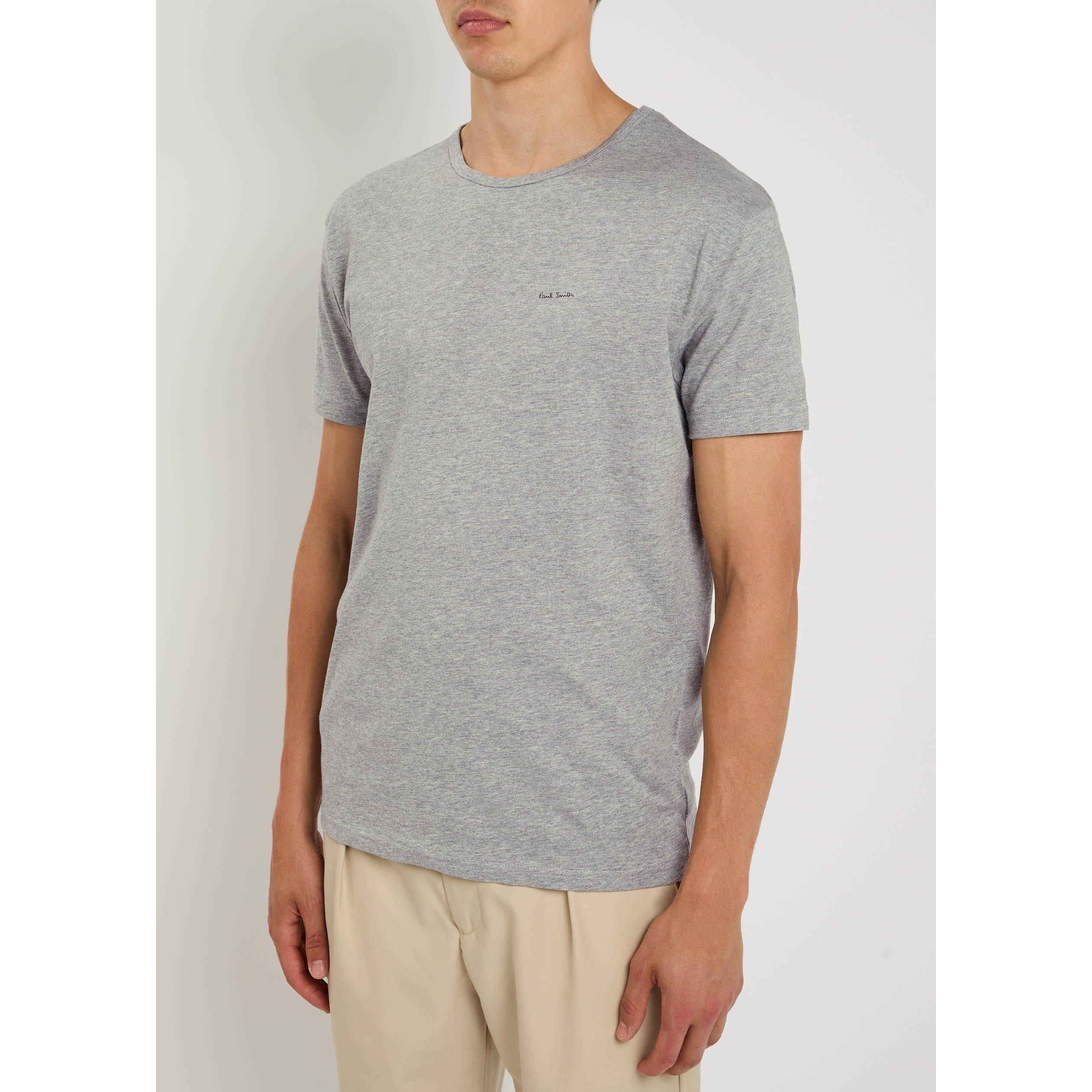 MULTICOLOURED 1 - Paul Smith - Men's Cotton Crew-Neck 3 Pack T-Shirts - 2