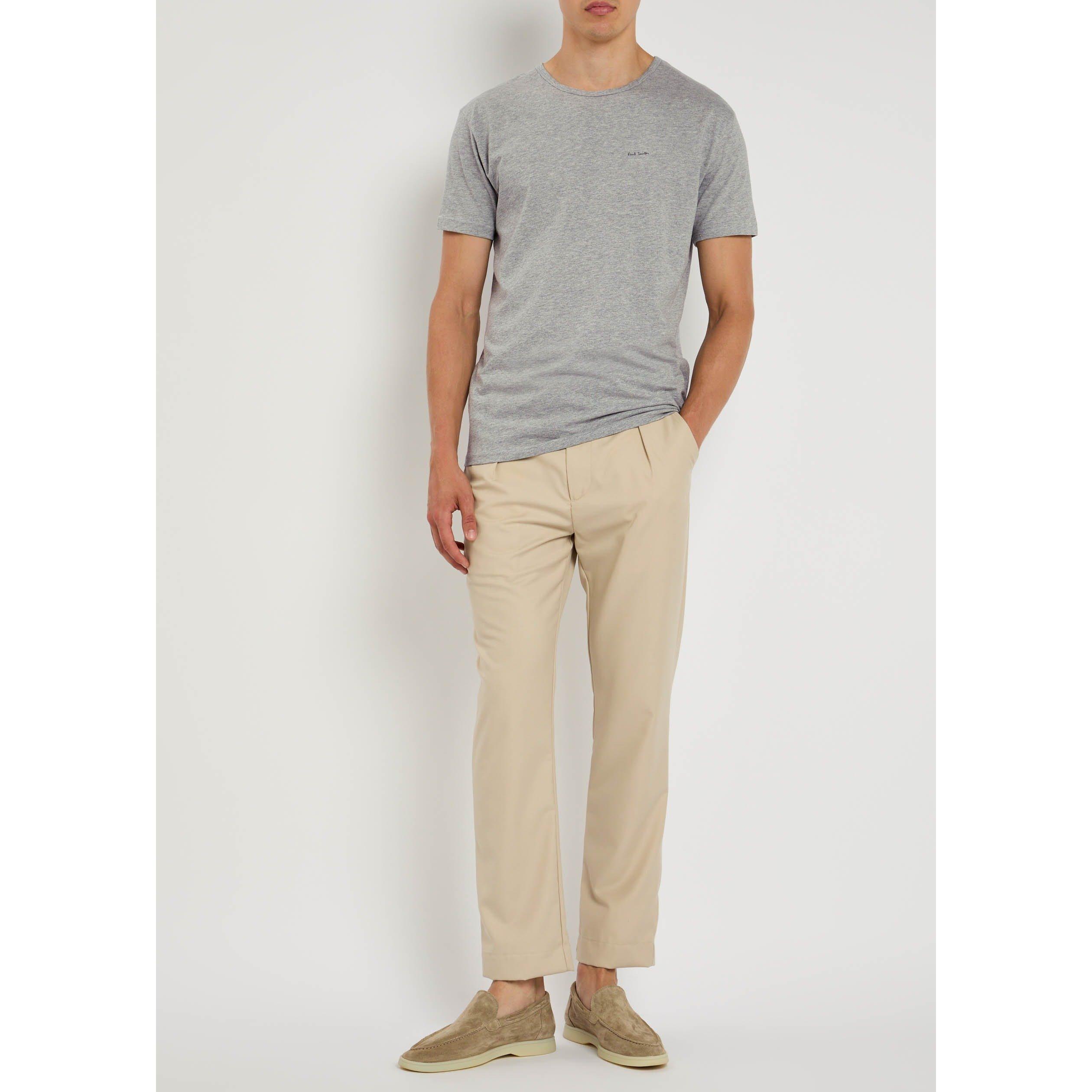 MULTICOLOURED 1 - Paul Smith - Men's Cotton Crew-Neck 3 Pack T-Shirts - 5