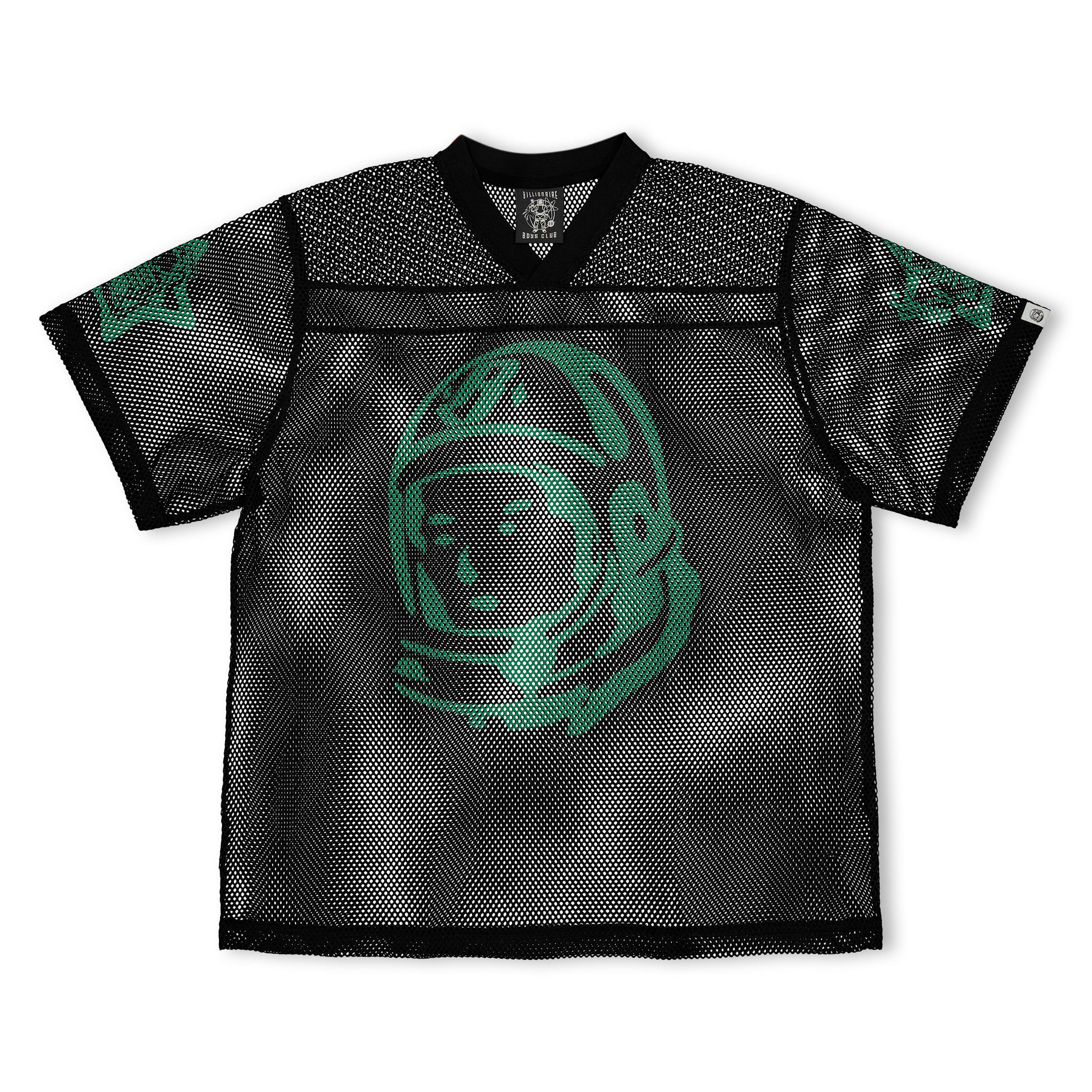 BLACK - Billionaire Boys Club - BBC MESH FOOTBALL TEE - 1