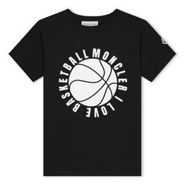 Moncler Graphic Basketball Print T Shirt