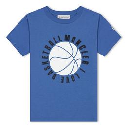 Moncler Graphic Basketball Print T Shirt