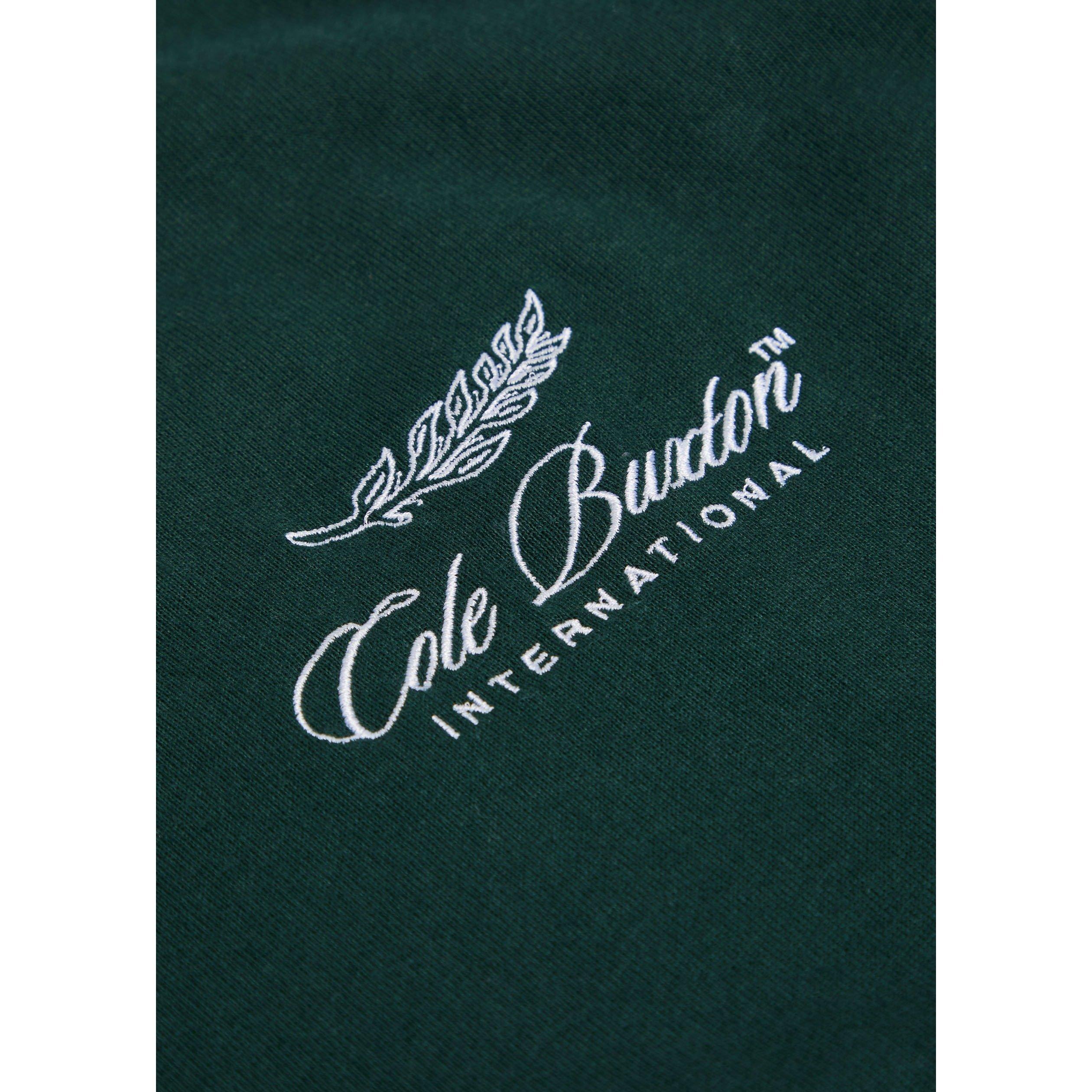 GREEN - Cole Buxton - Men's International Cotton Short-Sleeve Oversized T-Shirt - 4