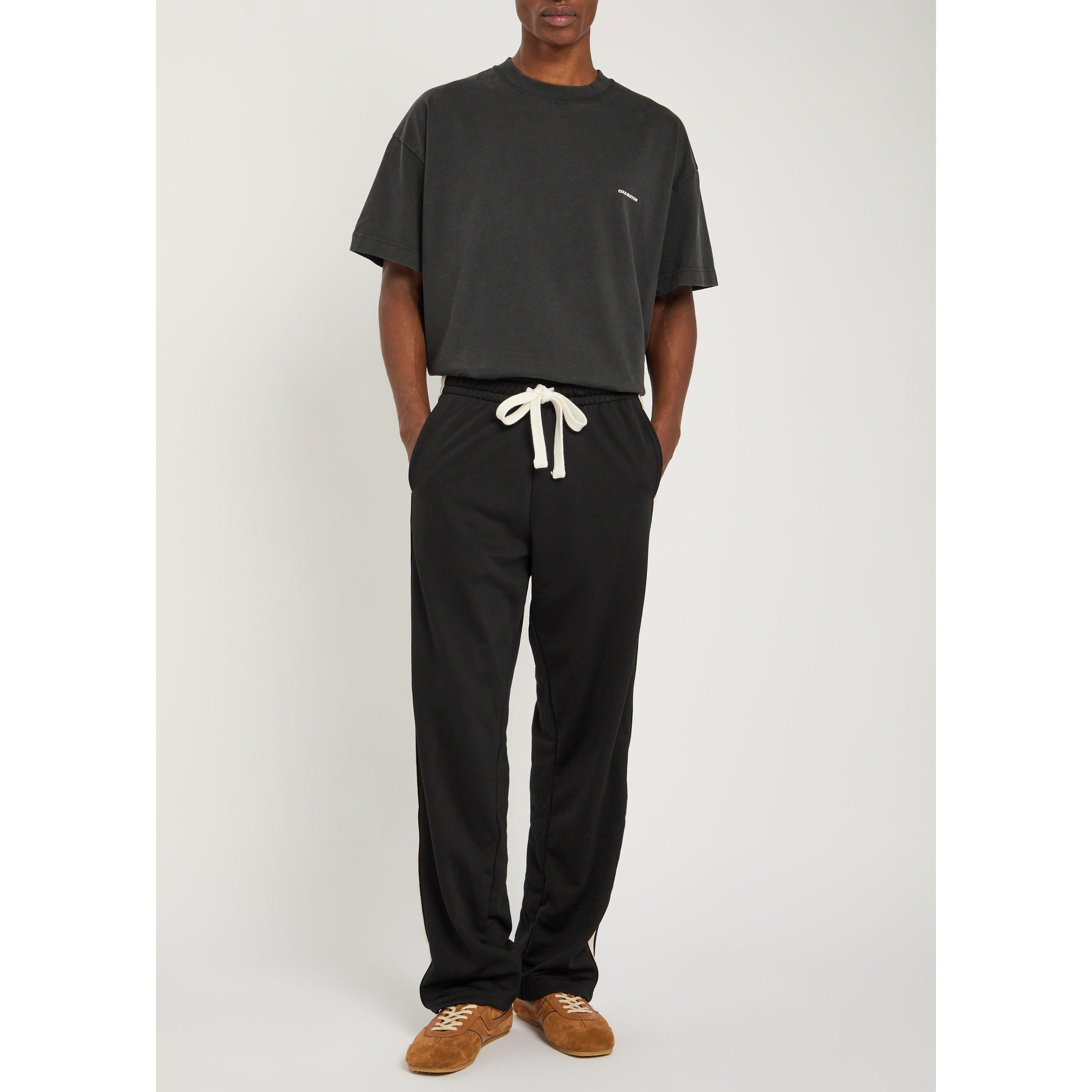 BLACK - Cole Buxton - Men's Mini Logo Cotton Short-Sleeve T-Shirt - 5