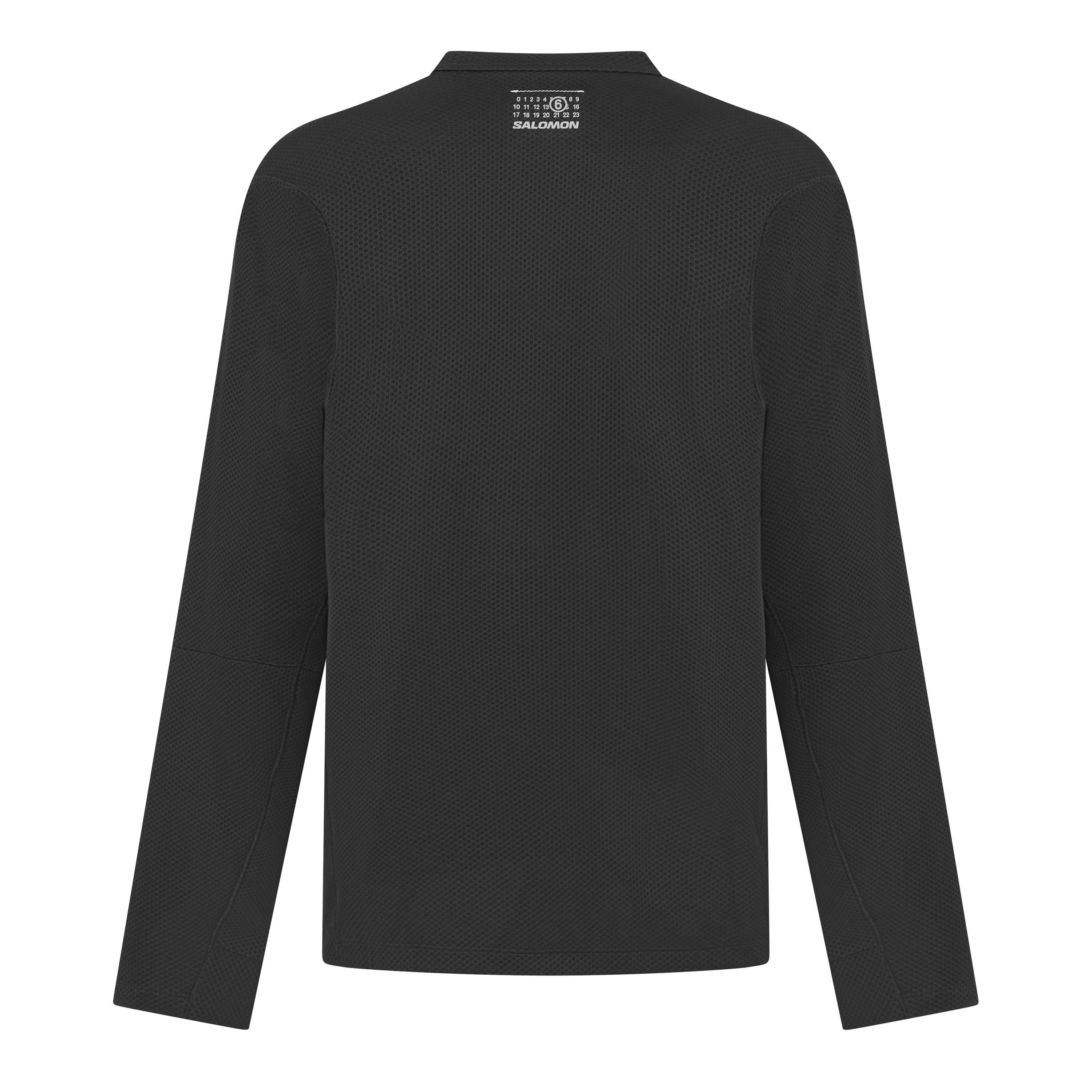 BLACK - MM6 Maison Margiela - MM6 X SALOMON LS TEE - 2