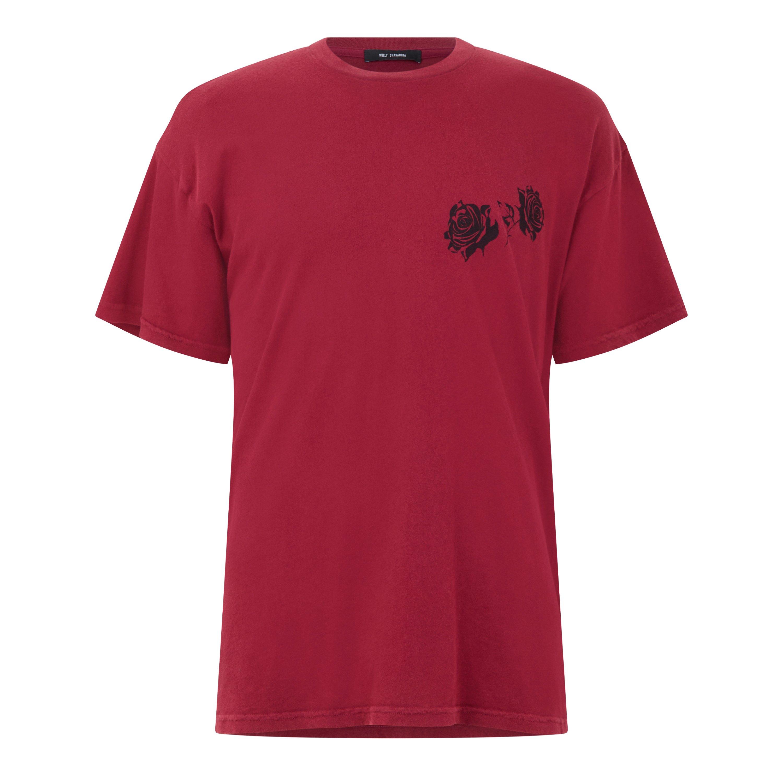 RED - Willy Chavarria - WC PROVERB  EASY TEE - 1