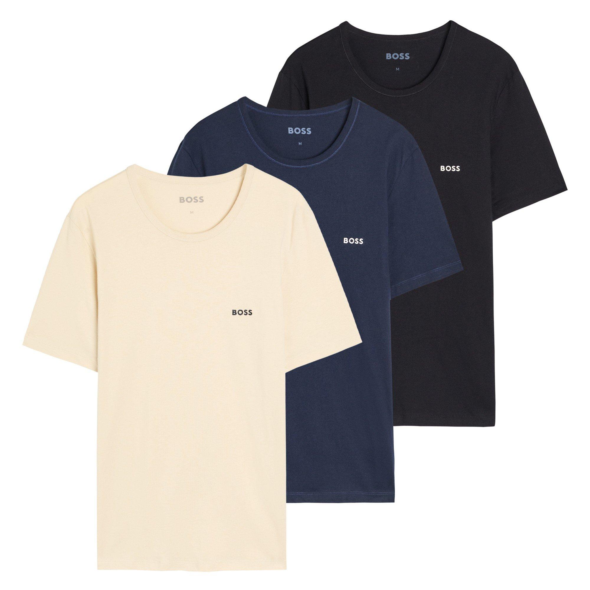 BLACK AND OTHER - Hugo - HB TShirtRN 3P Classic Open Mi
