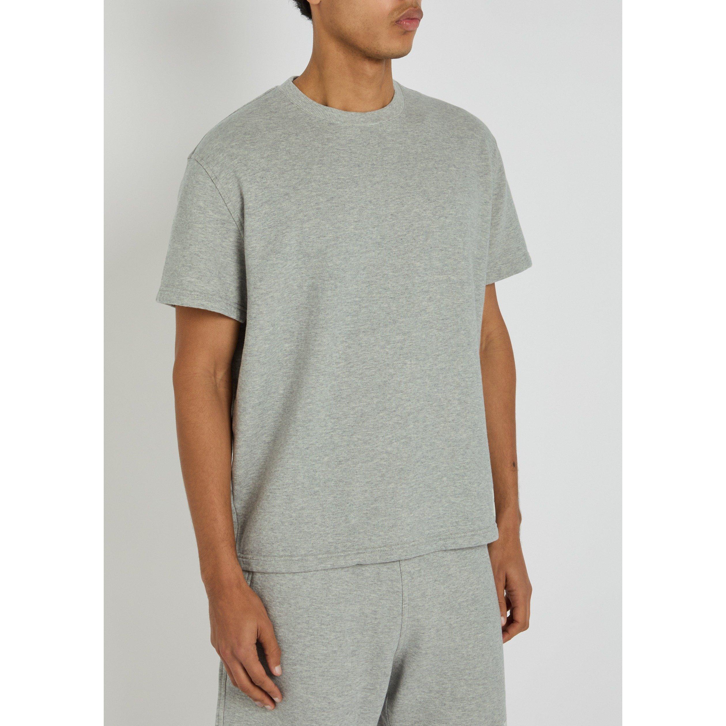 LIGHT GREY - GIVENCHY - GIV SHORT SLEEVES SWEATSHIRT - 2